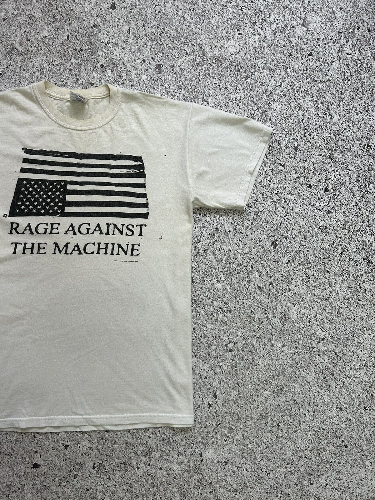 Band Tees × Vintage Vintage Rare Against The Machine 2008 Rock Band T-Shirt Size US M / EU 48-50 / 2 - 4 Thumbnail