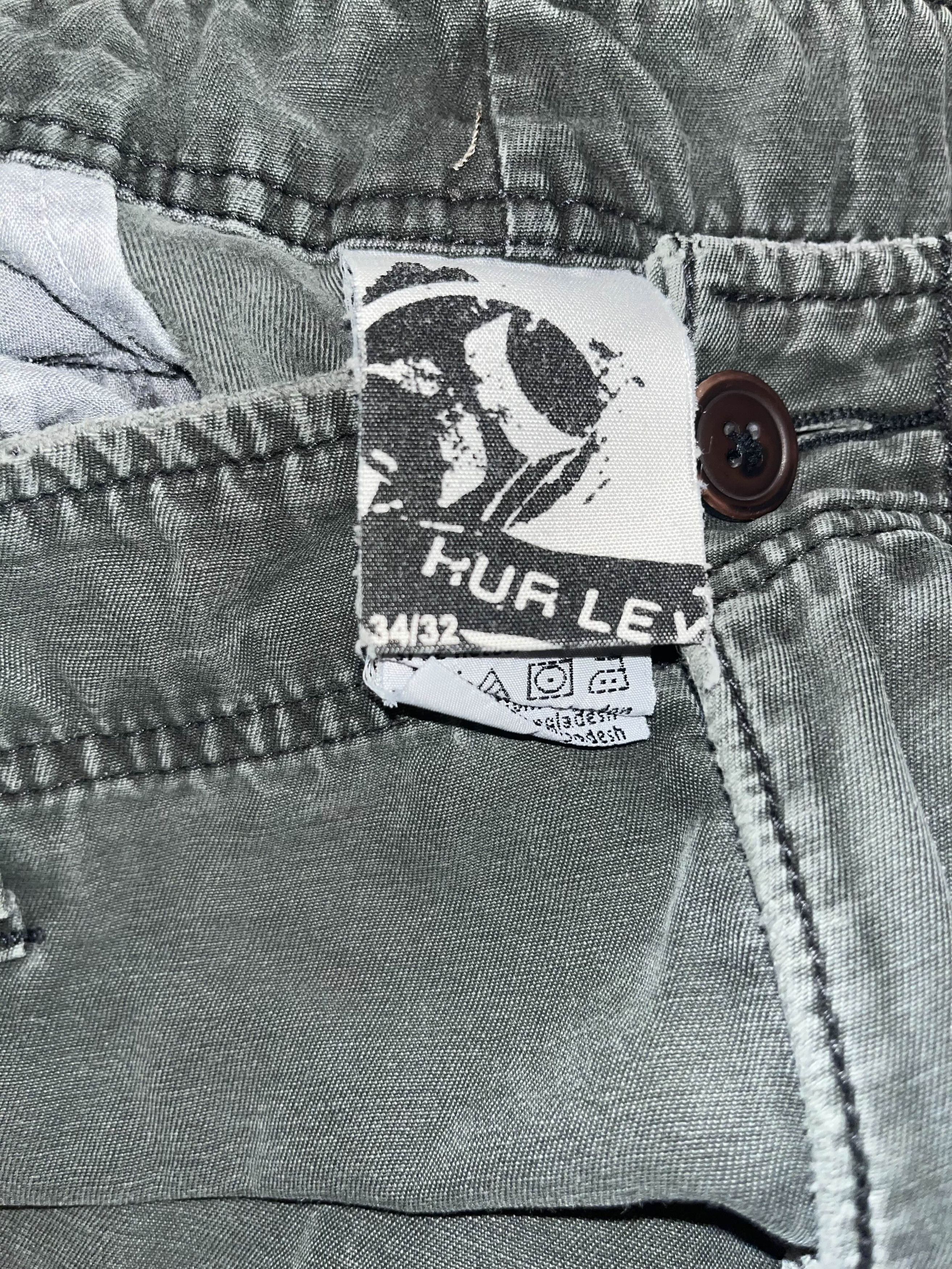 Hurley × Vintage Vintage 90s / Y2k Hurley Baggy Cargo Pants Size US 34 / EU 50 - 5 Thumbnail
