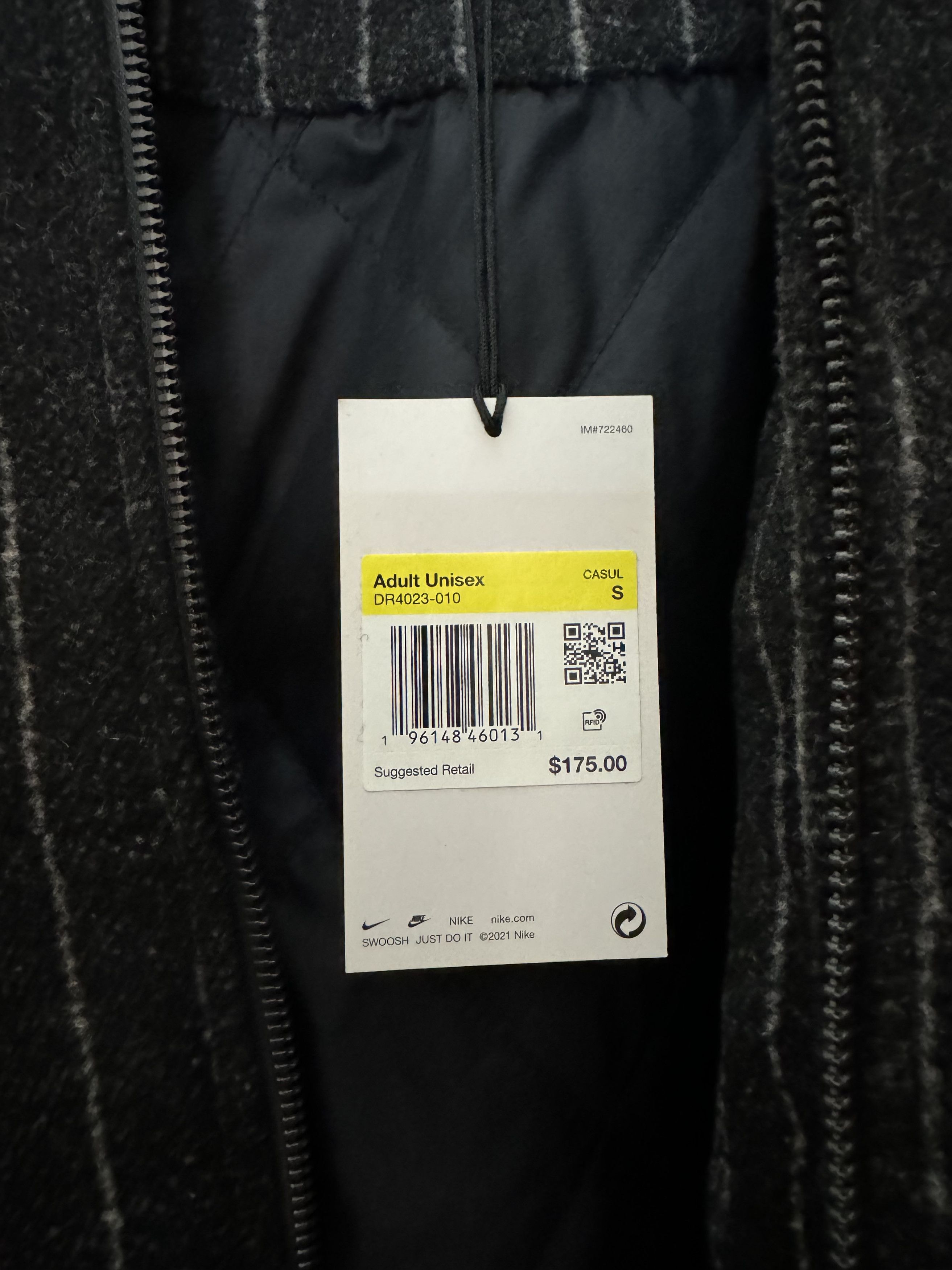 Nike × Stussy Nike x Stussy Striped Wool Jacket | Grailed