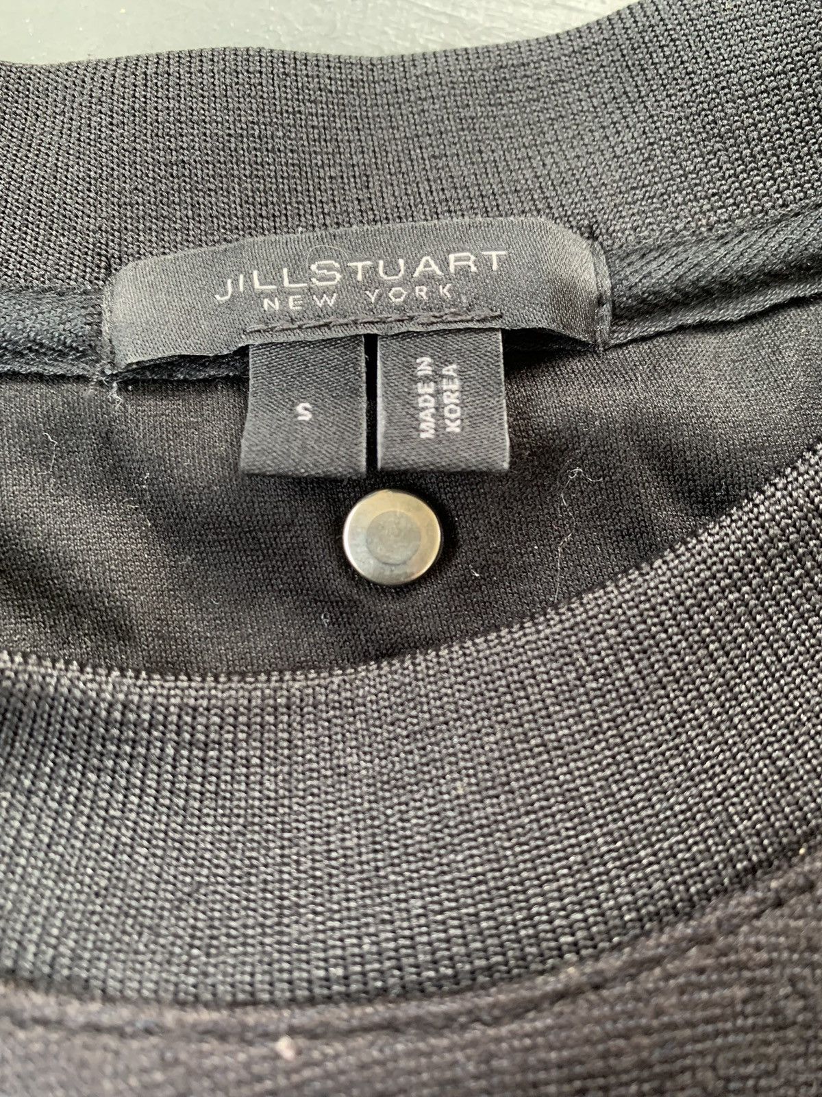 Jill stuart joy division sweatshirt side zipper