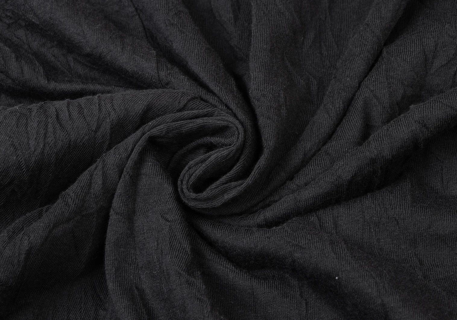 Yohji Yamamoto Washed Slit T-Shirt in Black, Size 3 Size US L / EU 52-54 / 3 - 9 Thumbnail