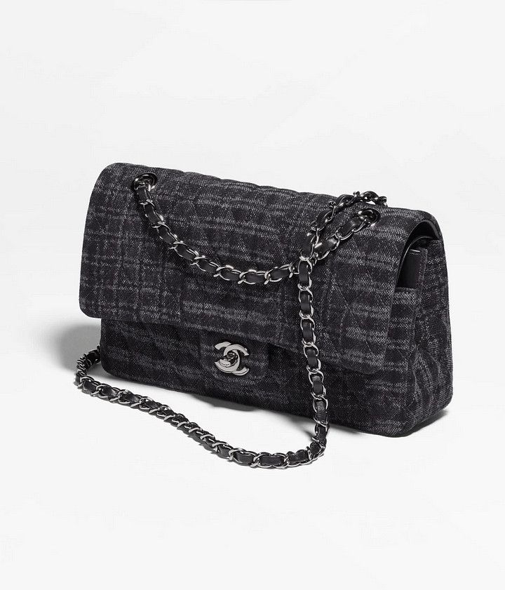 Chanel os11x0126 Size: OS / Classic 11.12 Handbag in Black/Grey Size ONE SIZE - 1 Thumbnail