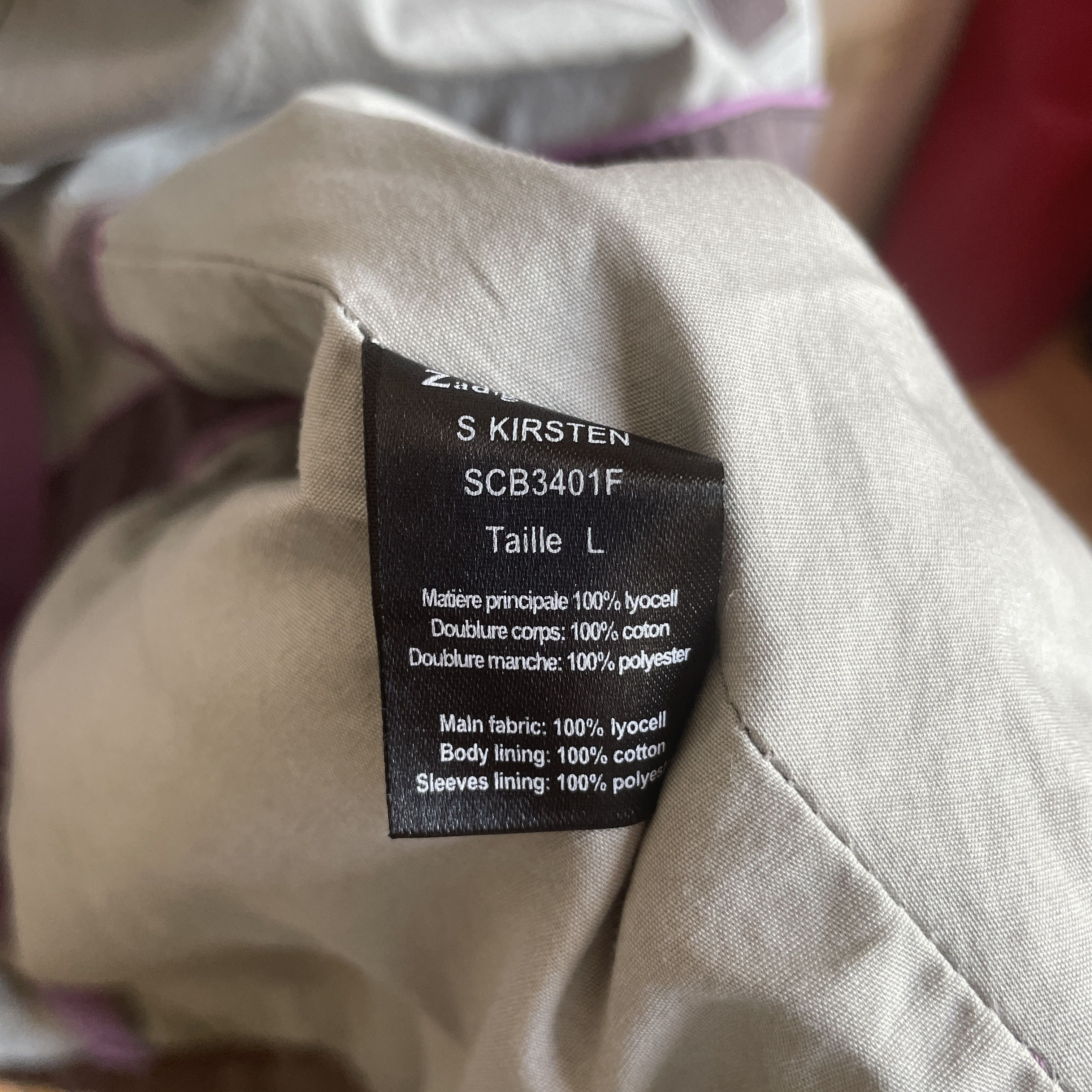 Zadig & Voltaire Zadig & Voltaire Womens Lyocell Military Jacket Size L Size L / US 10 / IT 46 - 17 Thumbnail