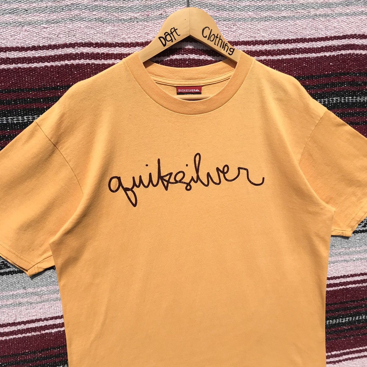 Quiksilver × Vintage Vintage Quiksilver Signature Shirt Quiksilver Surfboards Size US L / EU 52-54 / 3 - 5 Thumbnail
