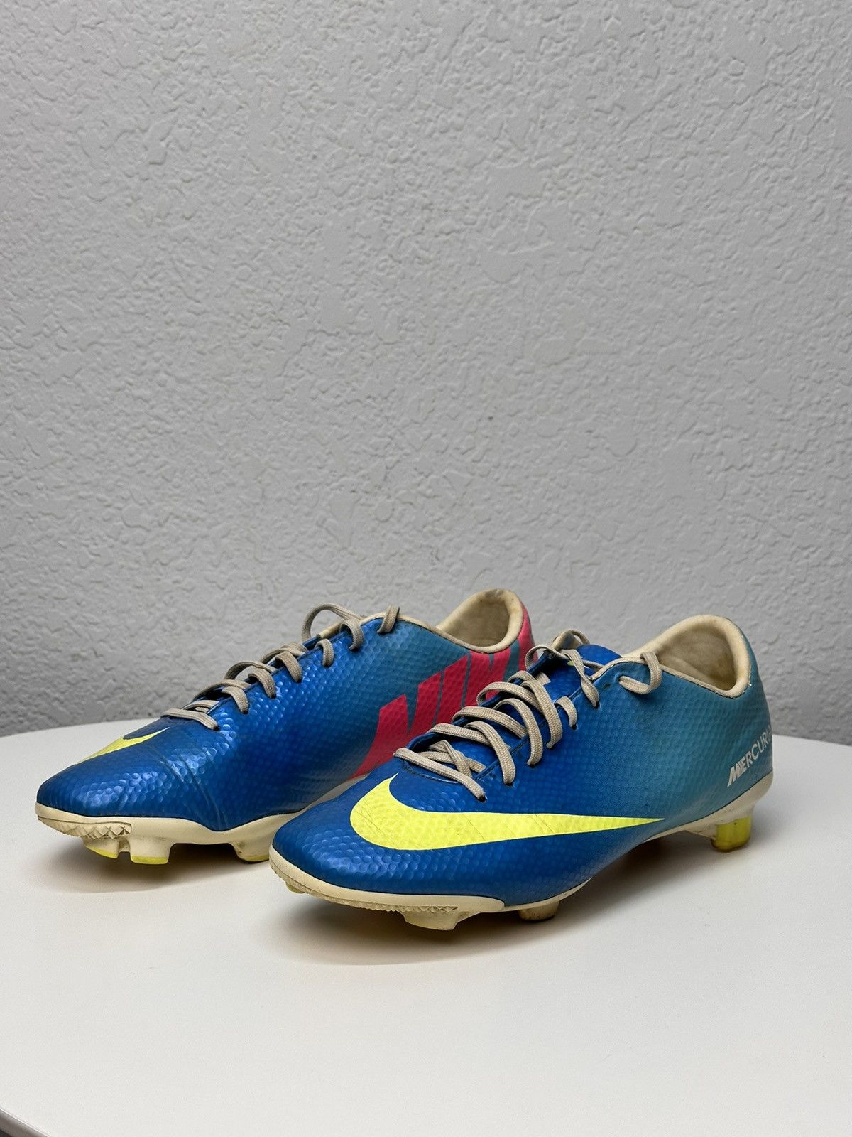Nike Rare football Caps Nike Mercurial Vapor IX FG 555447-474 Size US 8 / EU 41 - 3 Thumbnail