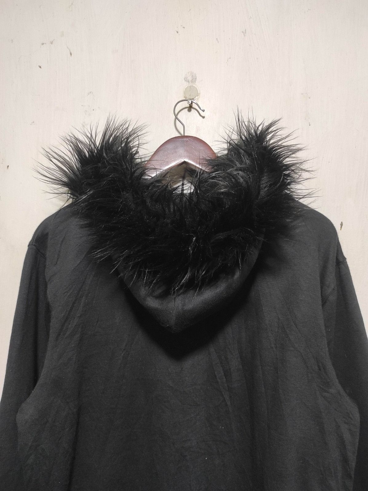Japanese Brand B-One Soul zipper fur hoodie Size US L / EU 52-54 / 3 - 10 Thumbnail