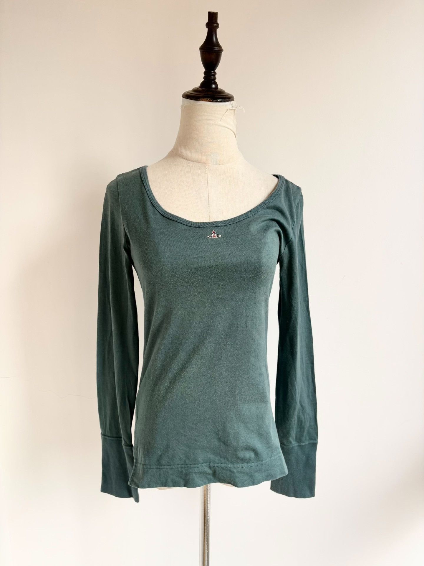Vivienne Westwood Vivienne Westwood Vintage Green Saturn Top Size M / US 6-8 / IT 42-44 - 1 Thumbnail