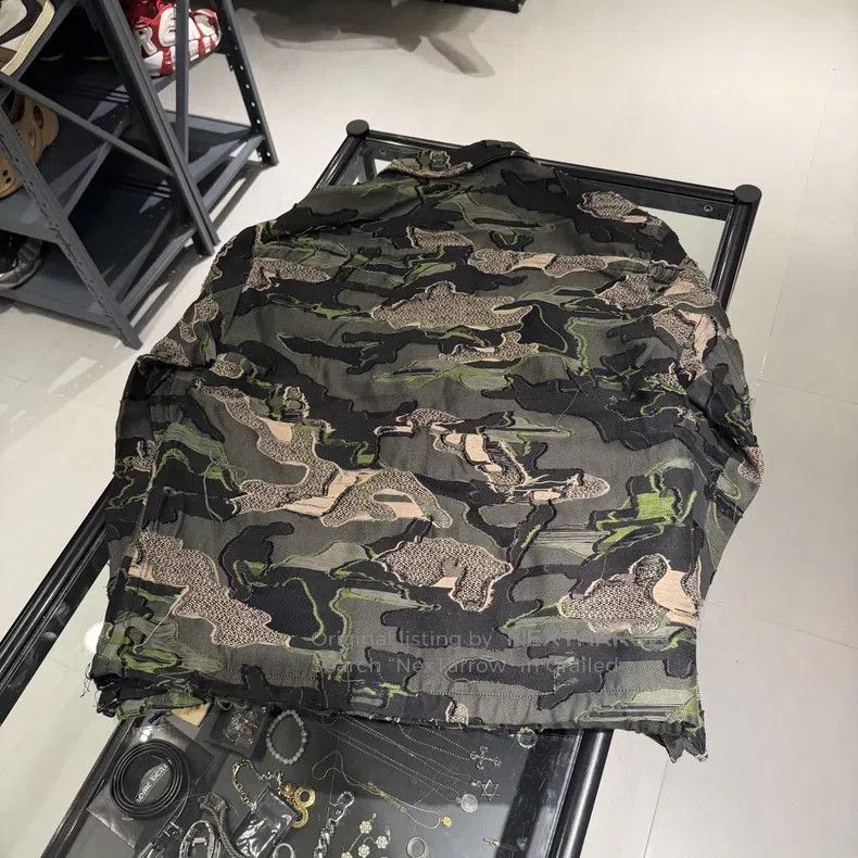 Valentino Valentino Classic camouflage jacket Size US L / EU 52-54 / 3 - 3 Thumbnail