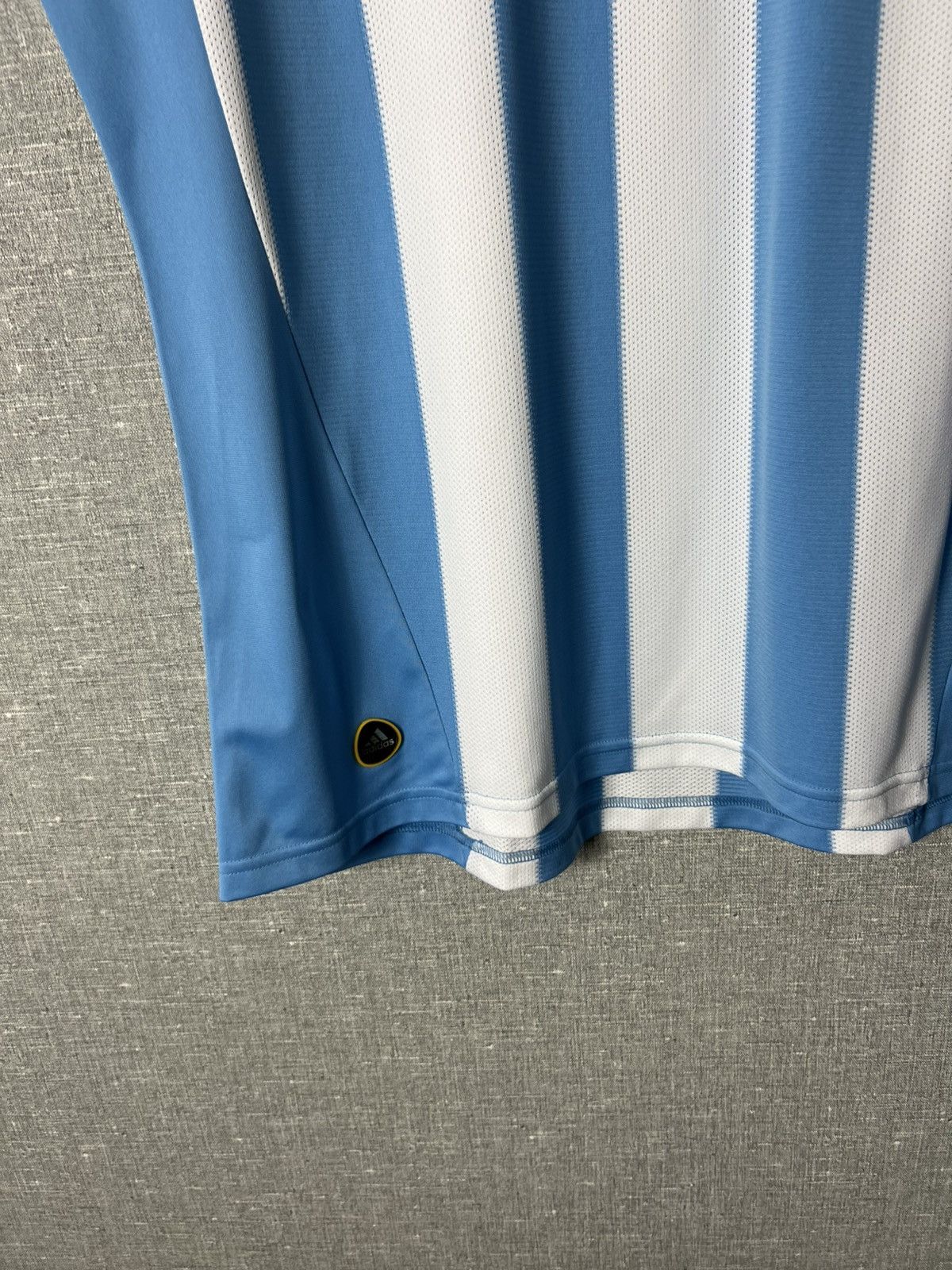 UEFA Vintage Adidas Argentina Messi #19 Home Jersey Blockcore Size US L / EU 52-54 / 3 - 8 Thumbnail