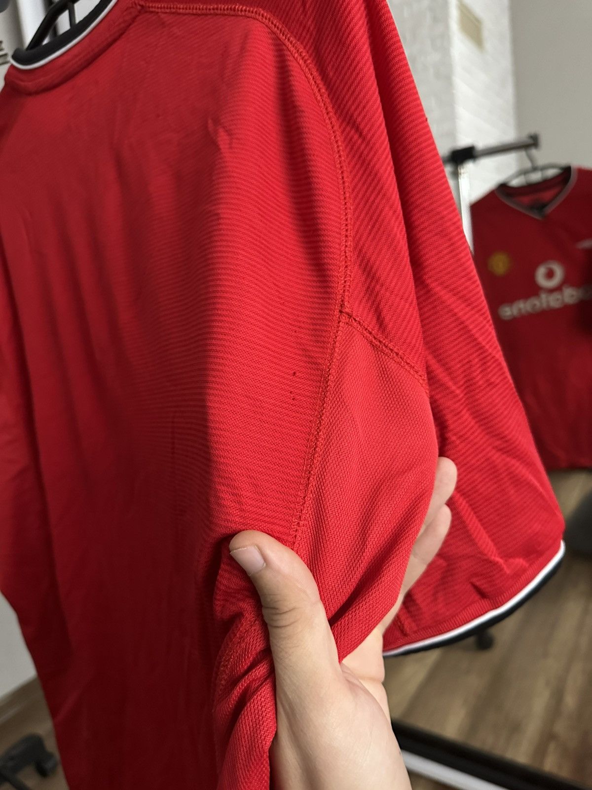 Umbro 2000/2002 Umbro Manchester United Vintage Soccer Jersey Size US XL / EU 56 / 4 - 14 Thumbnail