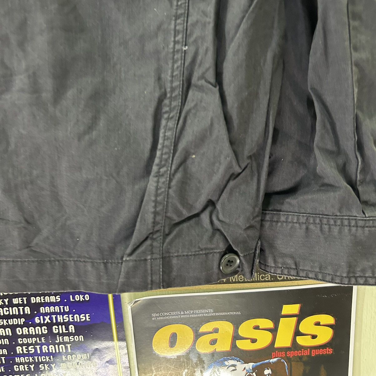 Vintage Vintage British Khaki New York Zipped Up Jacket Size US M / EU 48-50 / 2 - 8 Thumbnail