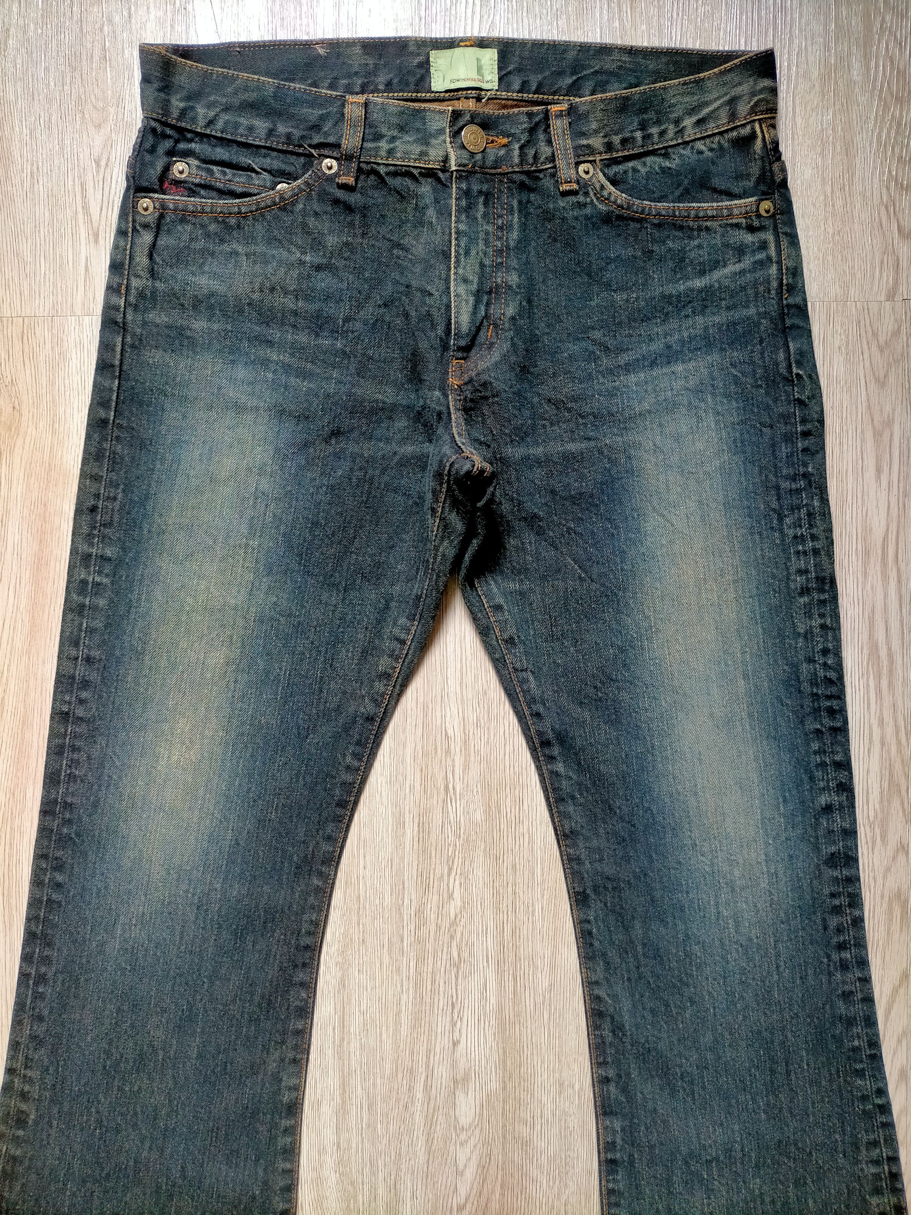 If Six Was Nine × Japanese Brand Flare Jeans Edwin 503 Japan Boot cut Denim Size US 30 / EU 46 - 3 Thumbnail
