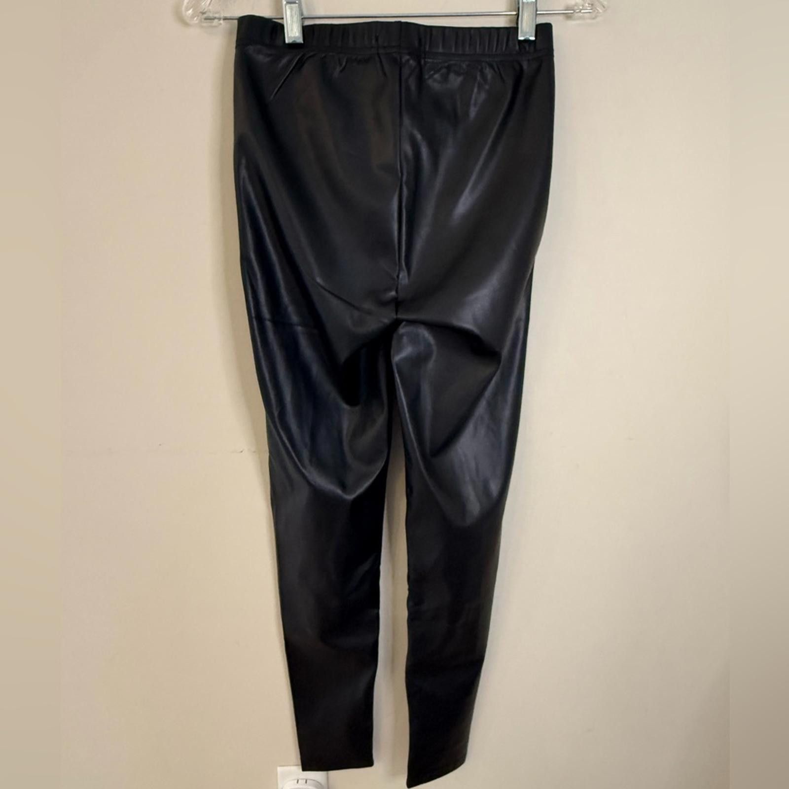Other Molly Bracken black vegan leather legging pants SZ XS Size 27" / US 4 / IT 40 - 2 Thumbnail