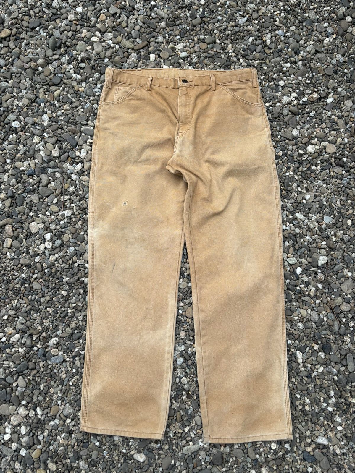 Dickies Vintage Dickies Distressed Faded Duck Canvas Pants Size US 36 / EU 52 - 1 Thumbnail