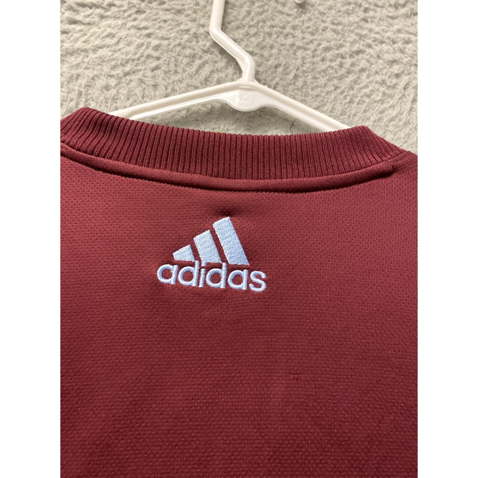 Adidas Adidas Colorado Rapids Sweatshirt L Maroon Crew Neck Fleece Soccer/MLS/Football Pullover Men Size US L / EU 52-54 / 3 - 8 Thumbnail