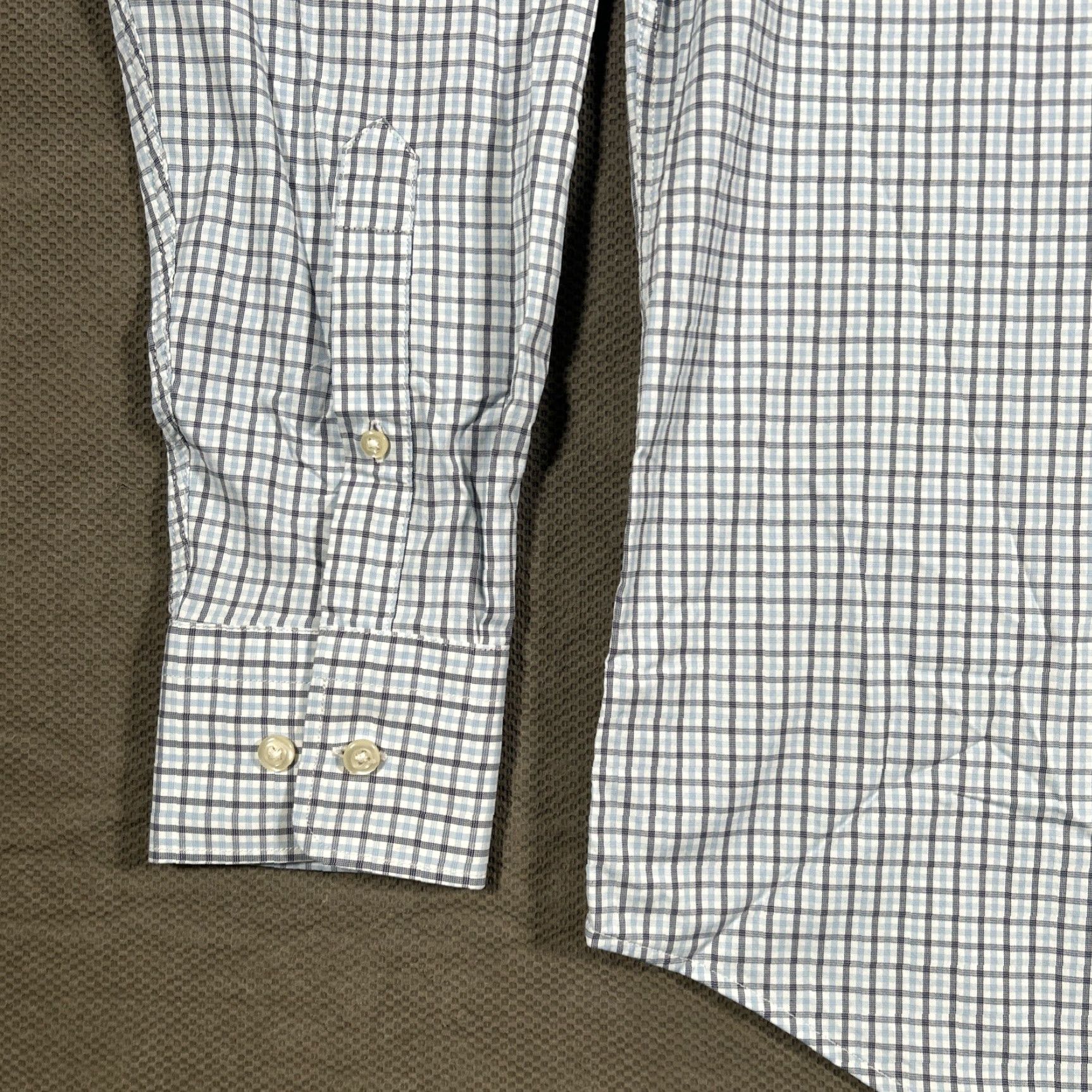 Peter Millar Peter Millar Summer Comfort Shirt Mens L Blue Checkered Button Up Preppy Size US L / EU 52-54 / 3 - 4 Thumbnail