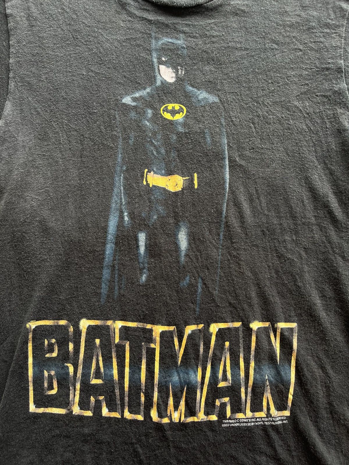 DC Comics × Vintage Vintage BATMAN 1989’s DC COMICS Novel Teez Design Tshirt Size US S / EU 44-46 / 1 - 7 Thumbnail