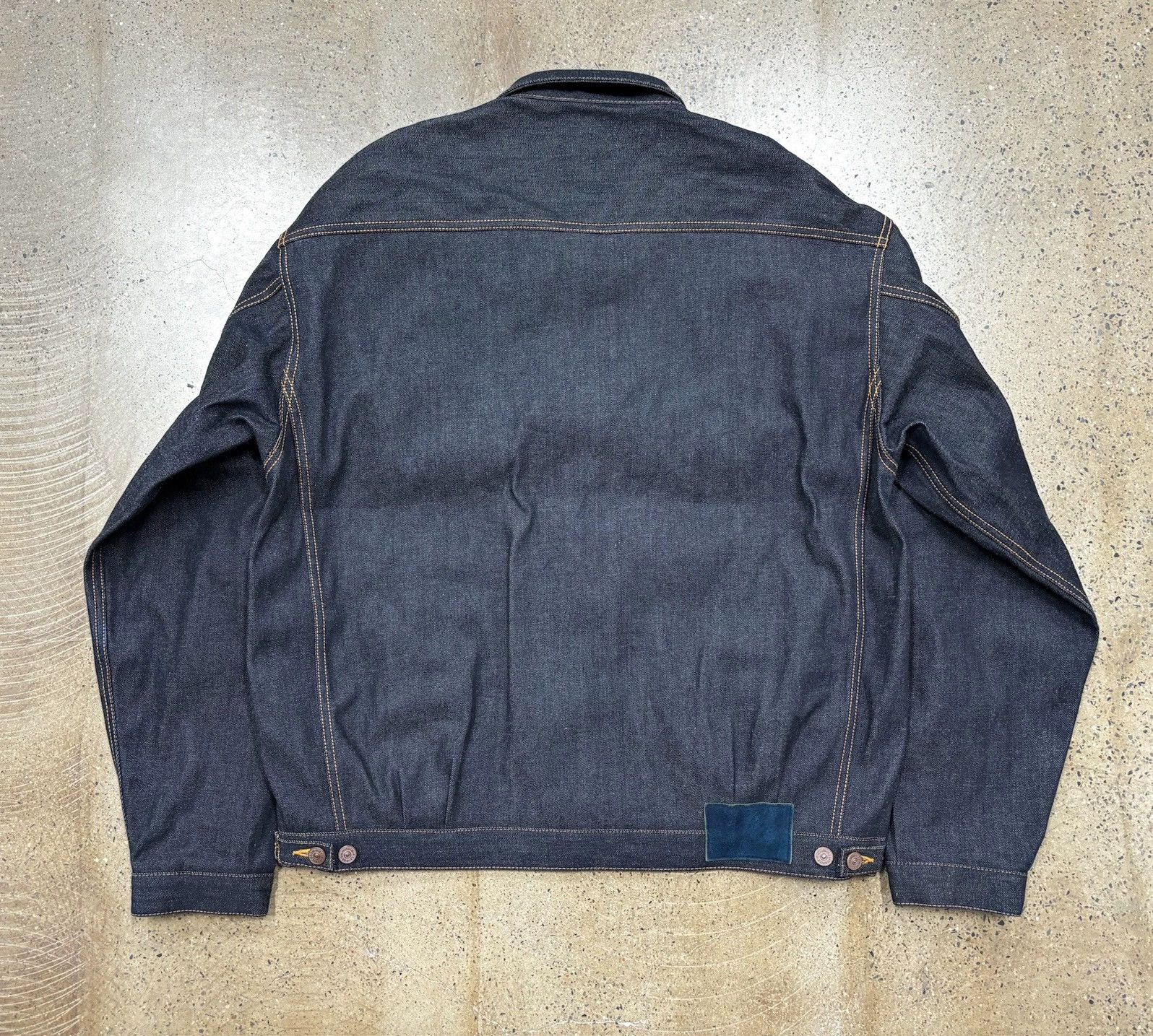Visvim Brand New Visvim 24aw 101xx JKT Unwashed Raw Denim Jacket Size US XL / EU 56 / 4 - 2 Thumbnail