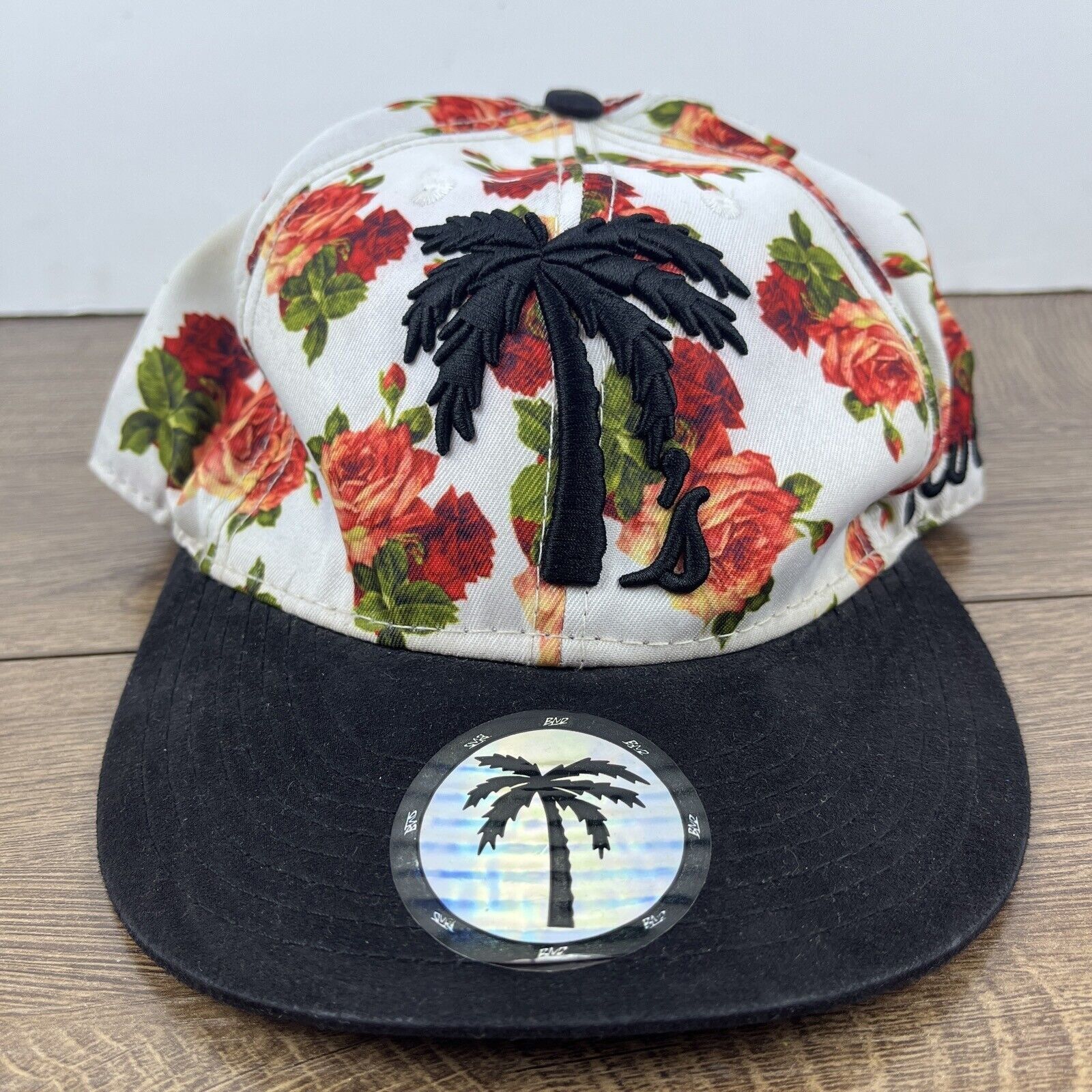Other Palm Tree Hat Palm Trees White Hat Adjustable Adult Size Hat Size ONE SIZE - 2 Thumbnail