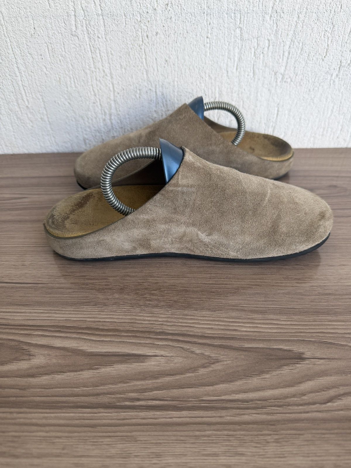 The Row Suede hugo mules Size US 5 / EU 37 - 9 Thumbnail