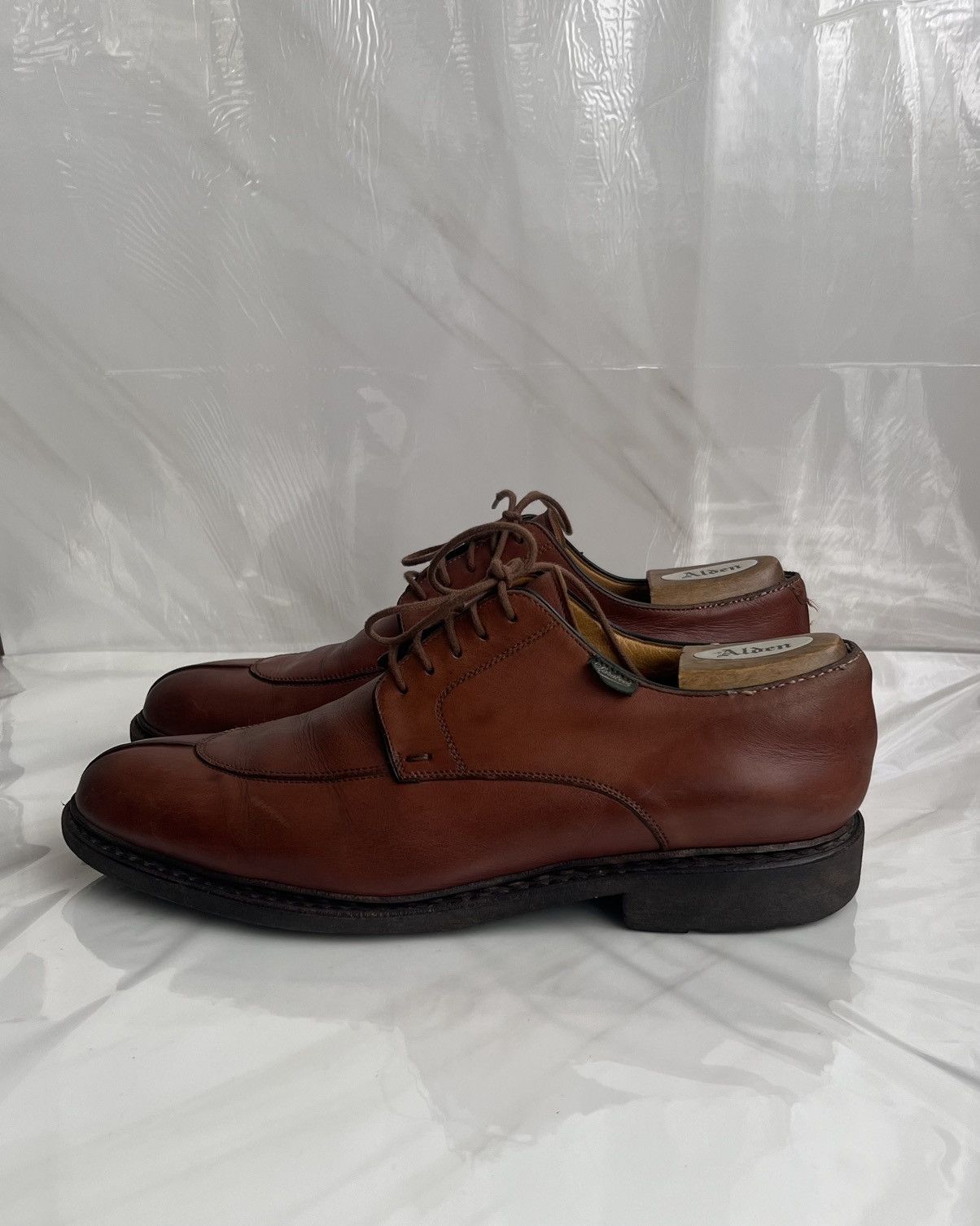 Paraboot Paraboot Avigon Griff brown leather split toe derby shoes Size US 9.5 / EU 42-43 - 5 Thumbnail