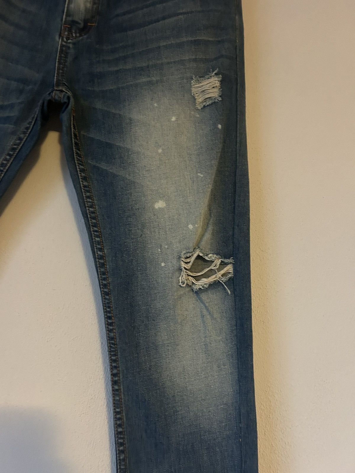 Dolce & Gabbana D&G Men’s Distressed Denim Jeans, Size 36 Size US 36 / EU 52 - 6 Thumbnail