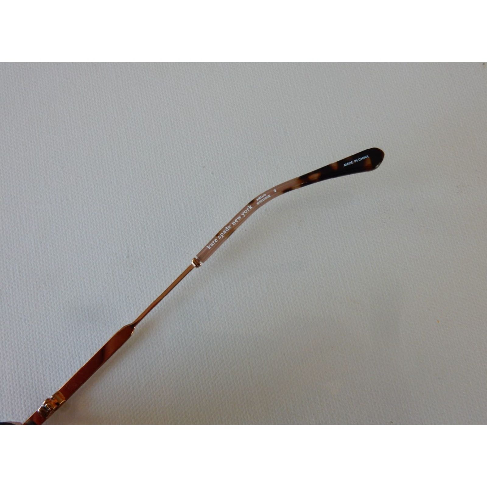 Vintage VINTAGE Kate Spade Sunglasses Frames Only Women Adult 56mm Gold Prescription 2010s Size ONE SIZE - 5 Thumbnail