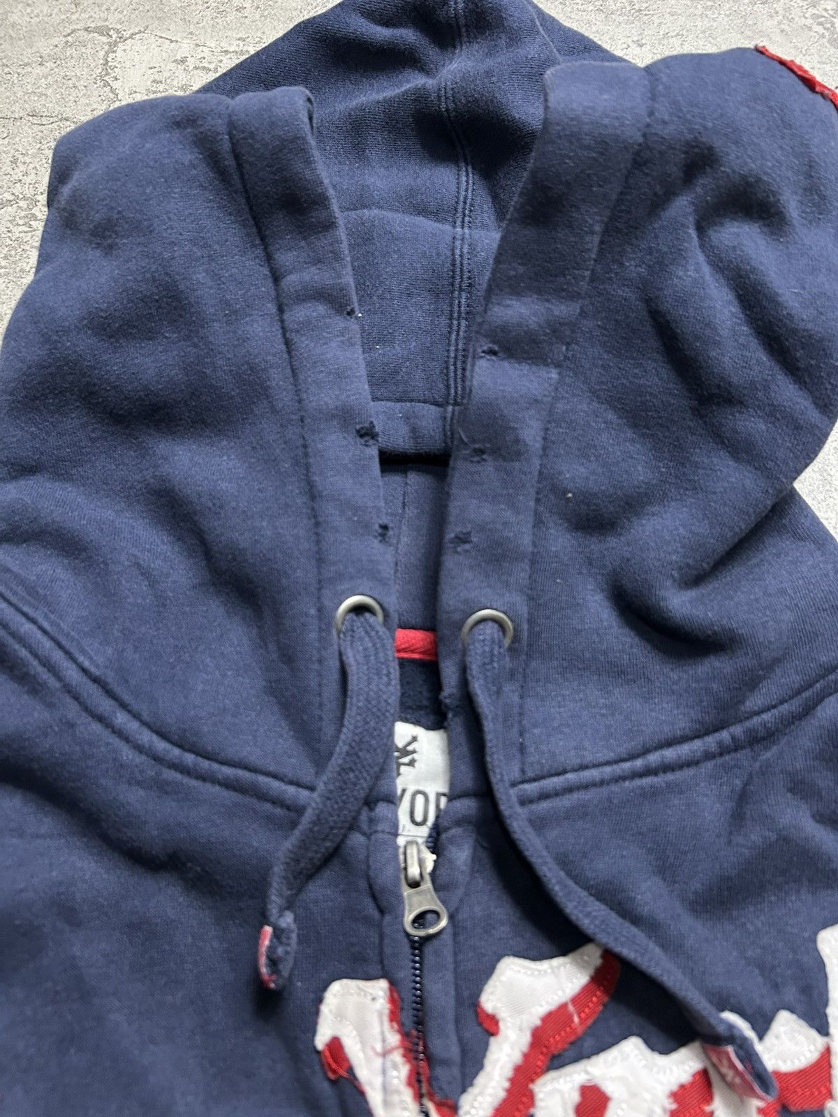Zoo York 2000s Zoo York Patchwork Big Logo Zip Up Hoodie Size US XL / EU 56 / 4 - 12 Thumbnail