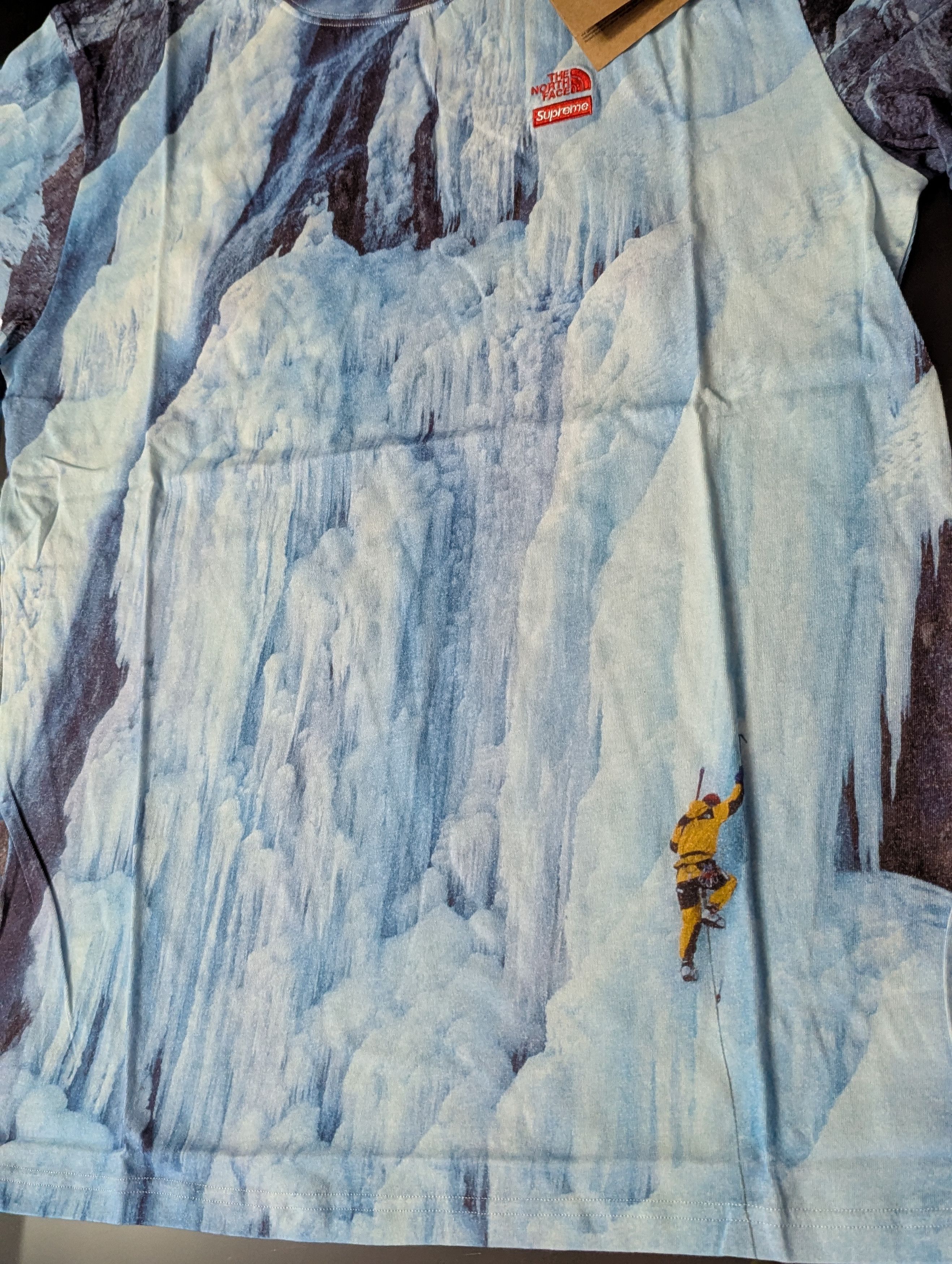 Supreme × The North Face TNF ice climb tee Size US M / EU 48-50 / 2 - 3 Thumbnail