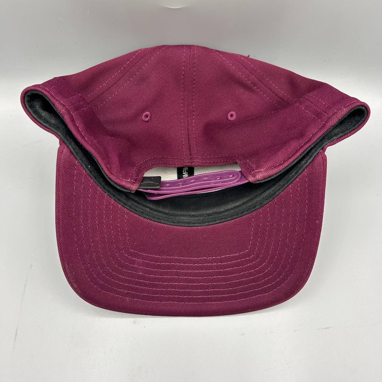 Jordan Brand Air Jordan Hat Men Maroon Embroidered Jumpman Snap Back Cap Size ONE SIZE - 7 Thumbnail