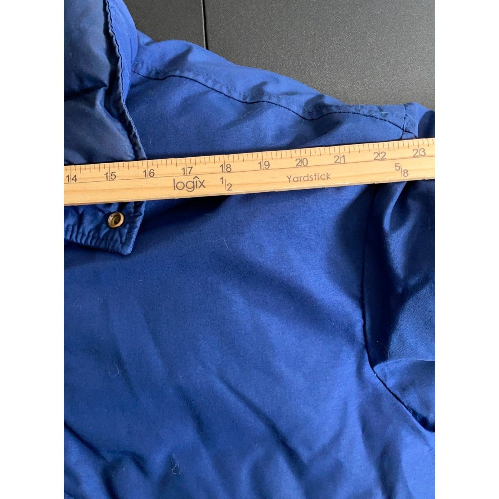 Vintage VINTAGE Woolrich Down Insulated Zip Up Jacket Mens Large Blue Puffer USA Made Bomber Jacket Size US L / EU 52-54 / 3 - 7 Thumbnail