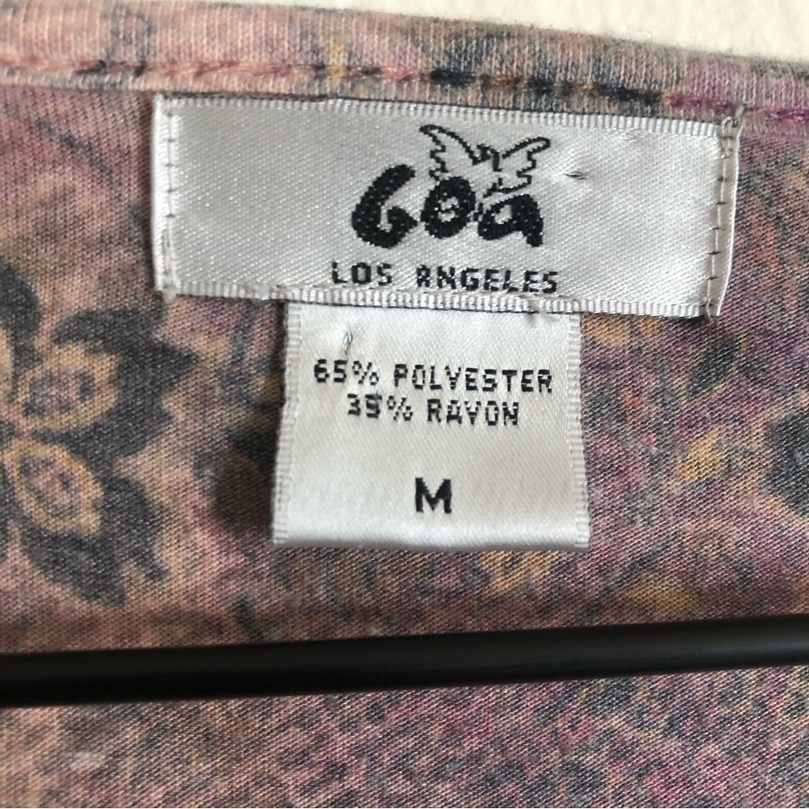 Other Goa Los Angeles Embroidered Boho Long Bell Sleeve Blouse Top Size M / US 6-8 / IT 42-44 - 6 Thumbnail