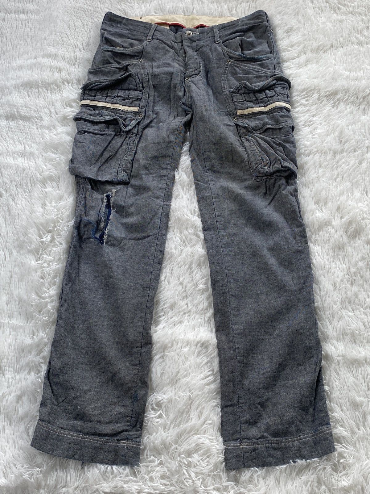 Kiminori Morishita OFFER NOW🔥Kiminori Morishita cargo pants rare Size US 33 - 1 Thumbnail