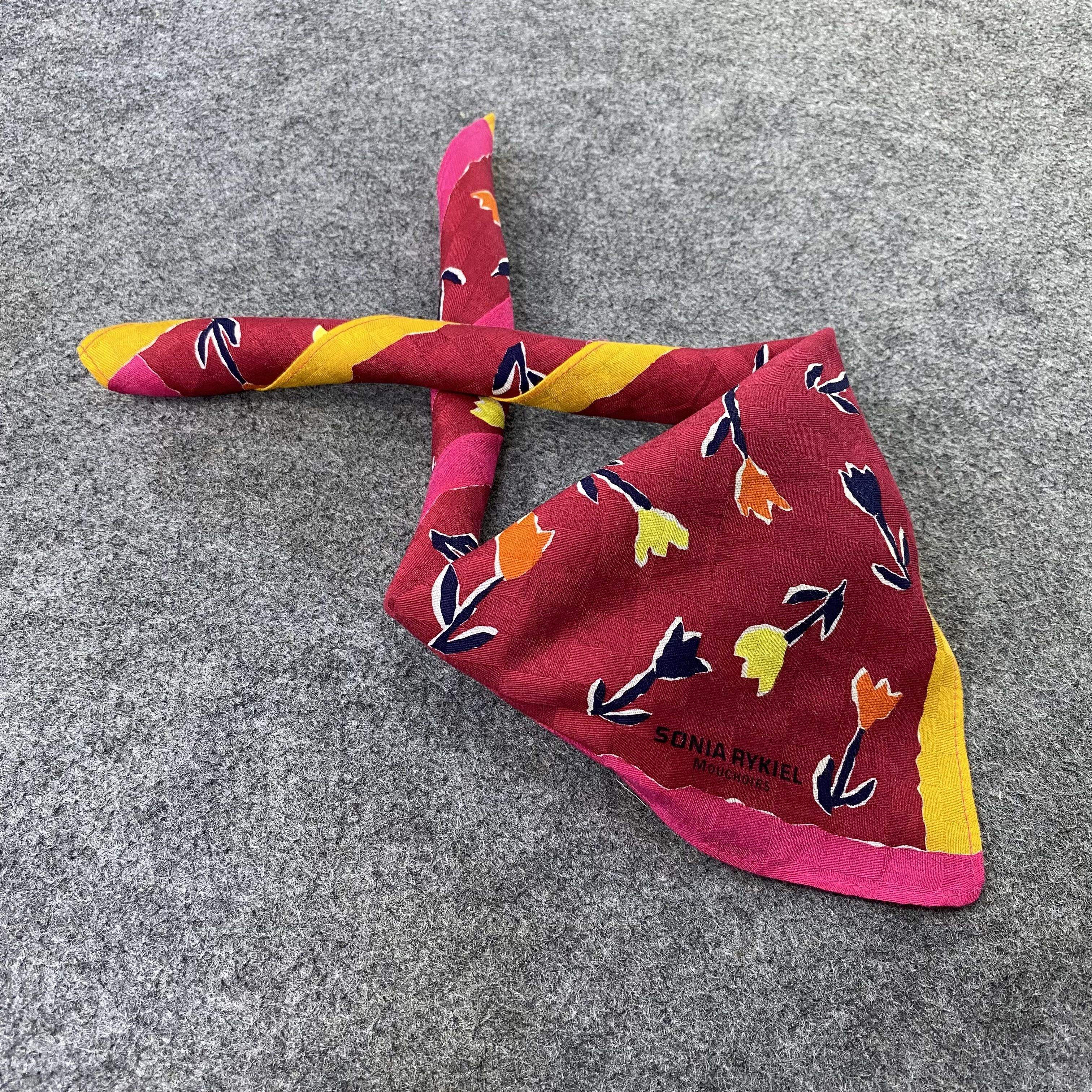 Sonia Rykiel Sonia Rykiel Handkerchief Neckerchief Bandana-B1597 Size ONE SIZE - 1 Thumbnail