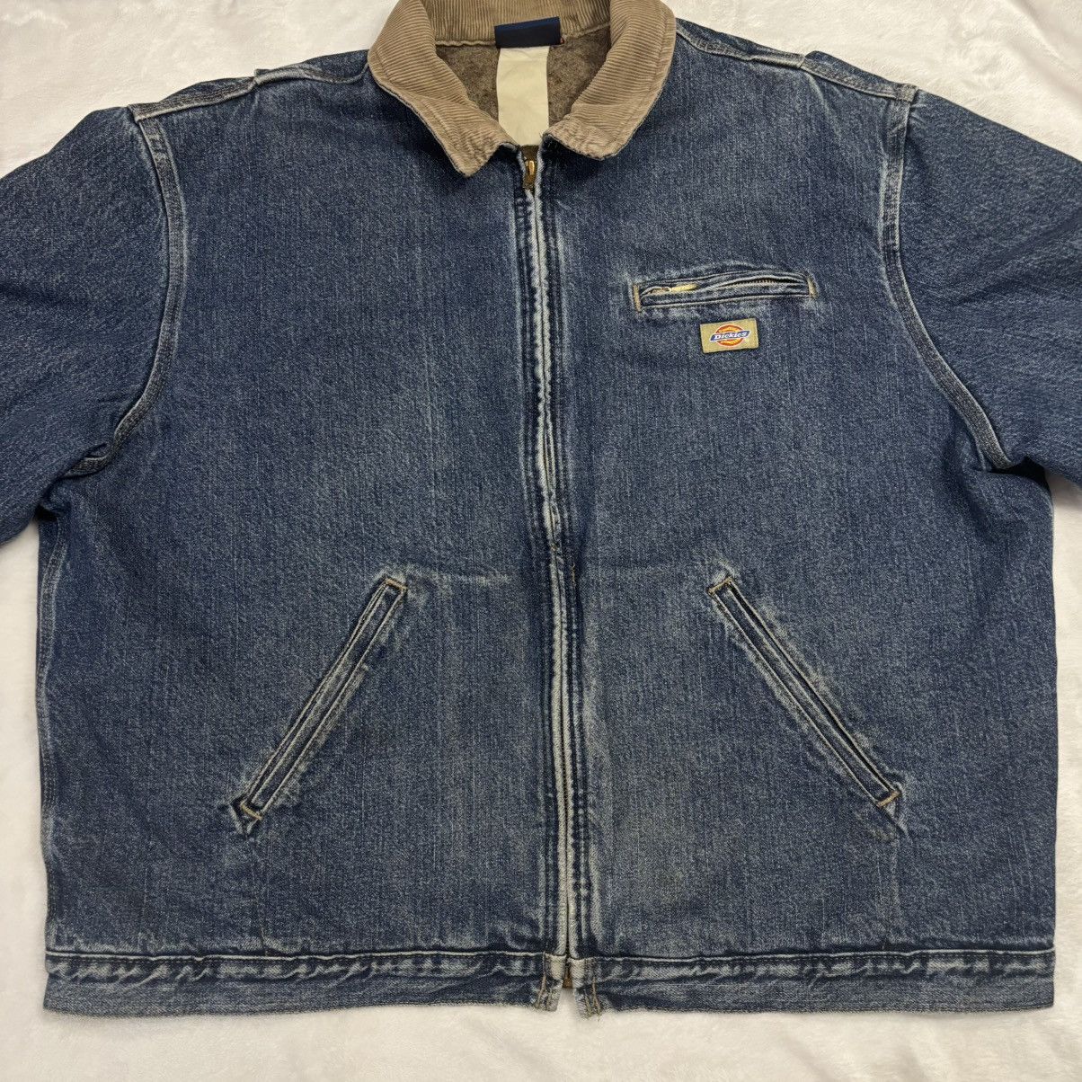 Carhartt Vintage Dickies Denim Detroit Jacket 90s Blanket Lined XXL Size US XXL / EU 58 / 5 - 4 Thumbnail