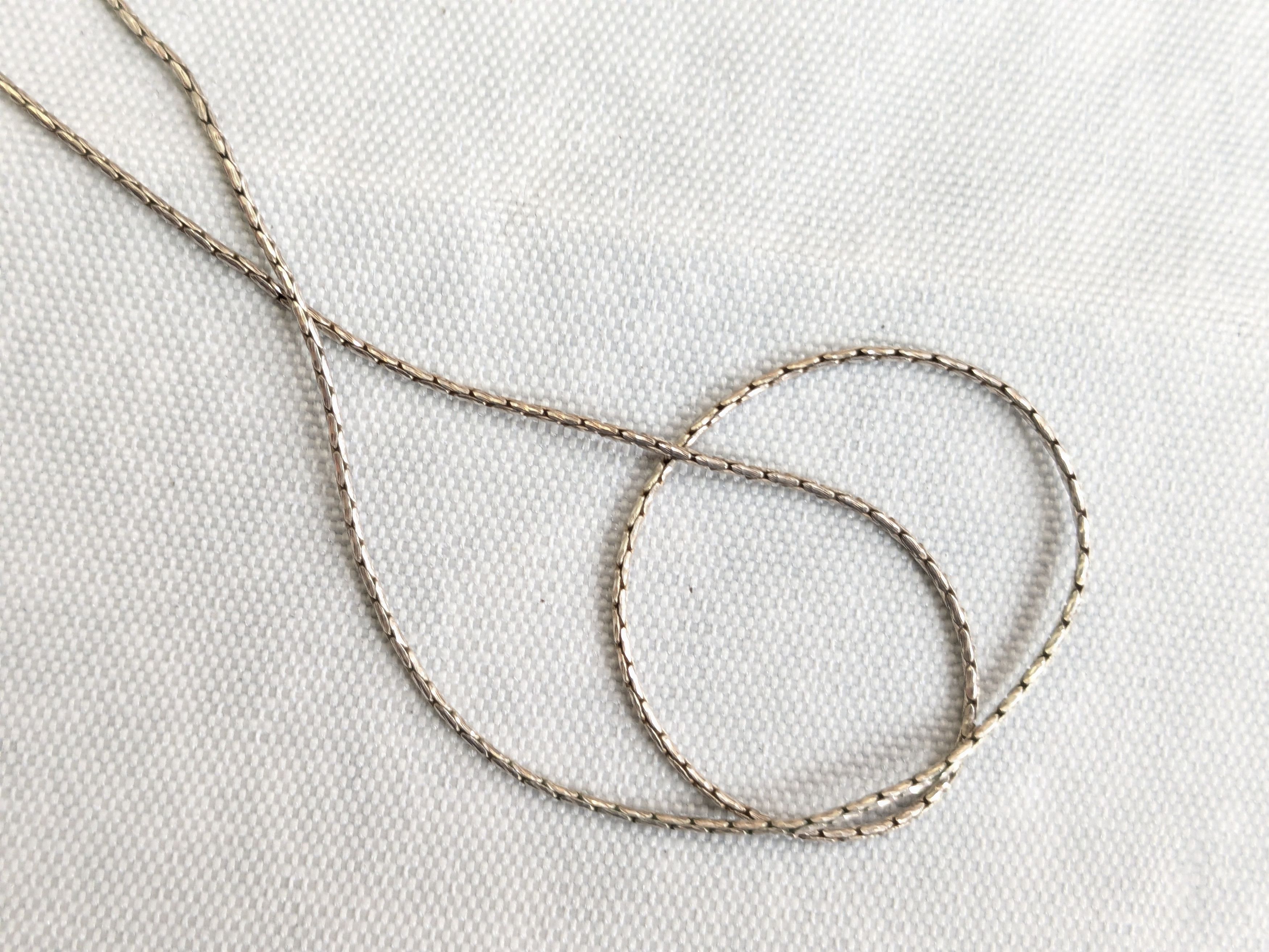 Jewelry Sterling Silver Necklace 18' Chain Size ONE SIZE - 10 Thumbnail