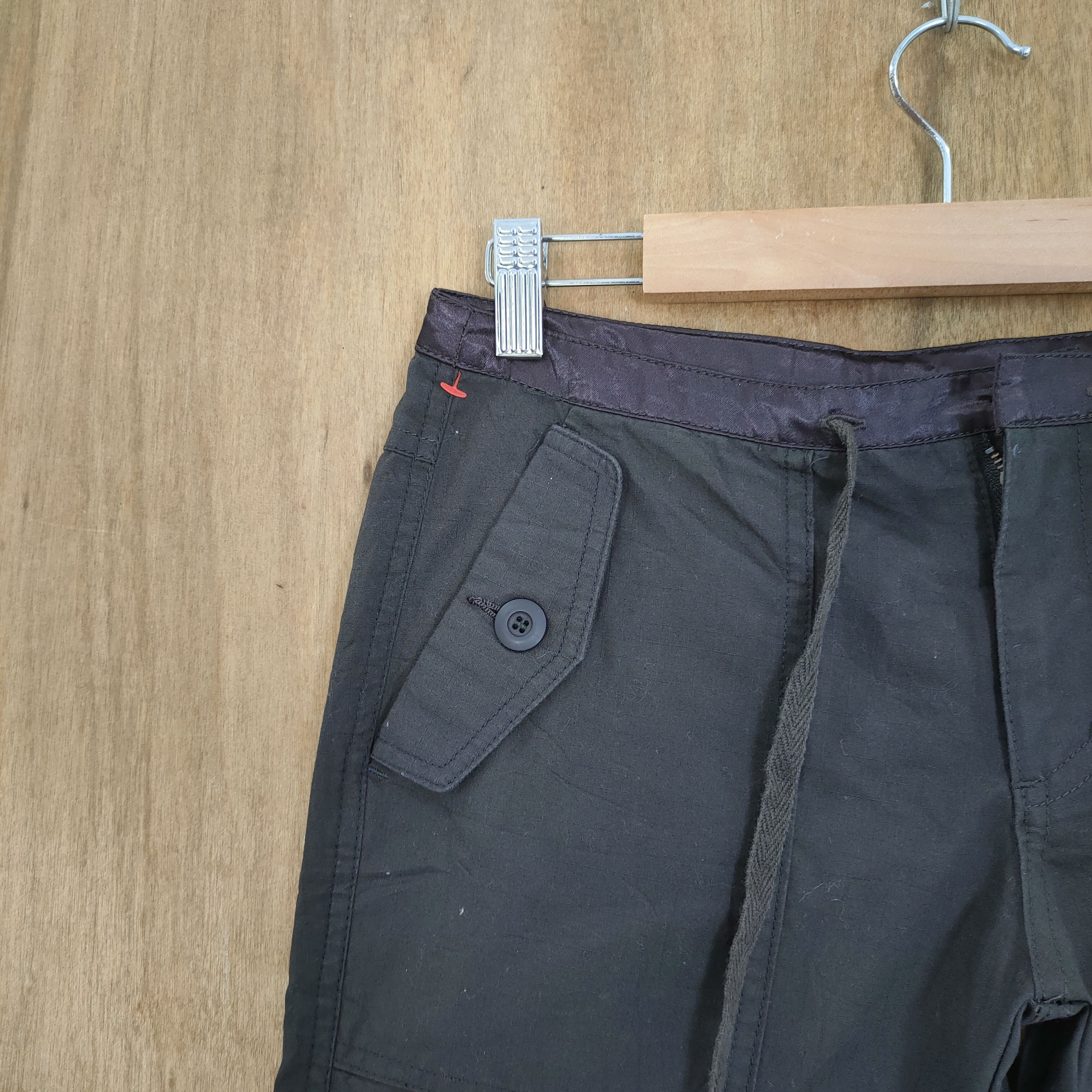 Japanese Brand JAPANESE BRAND BROWN CARGO PANTS Size US 26 / EU 42 - 5 Thumbnail
