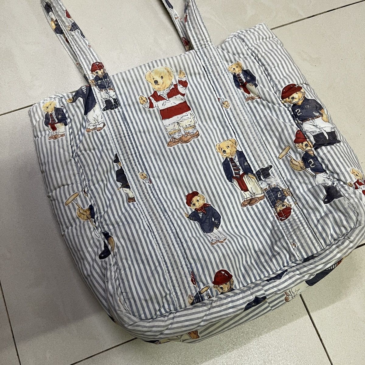 Polo Ralph Lauren Vintage Polo Bear Ralph Lauren Tote Bag Size ONE SIZE - 12 Thumbnail