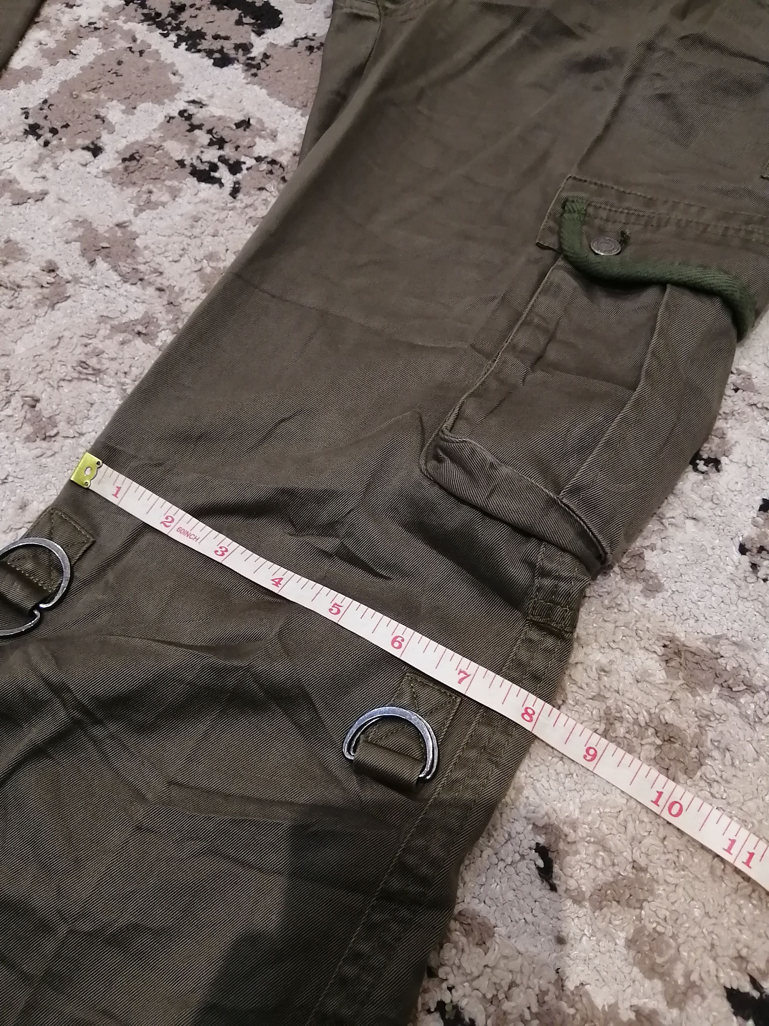 Tornado Mart Tornado Mart Japan Flared Cargo Pants - Size L Size US 32 / EU 48 - 11 Thumbnail