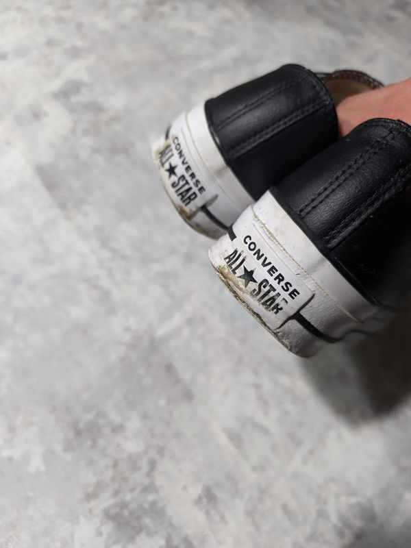 Converse × Hysteric Glamour × Japanese Brand converse black leather chunky opium platform lowtop sneakers Size US 7 / EU 40 - 6 Thumbnail