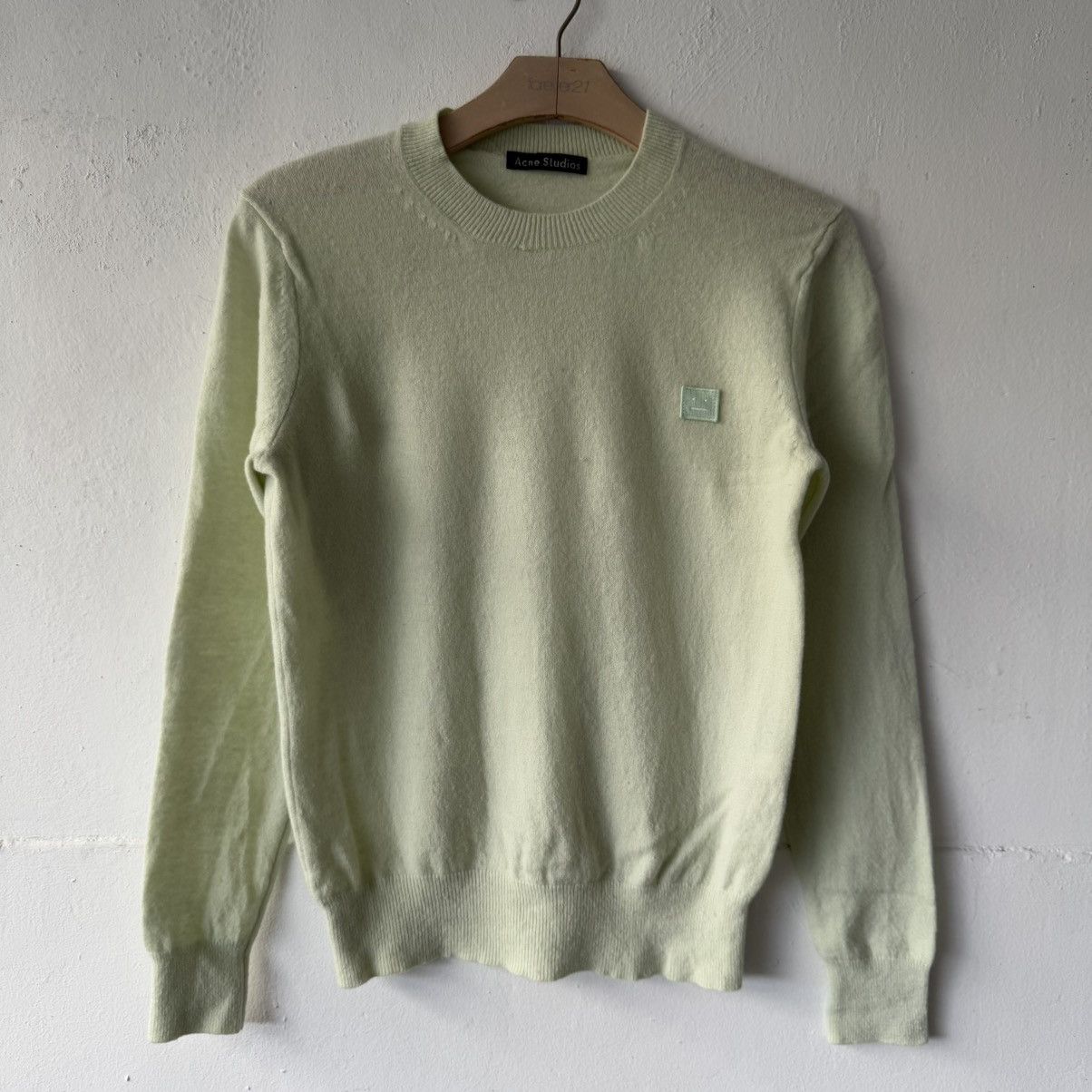 Acne Studios Acne Studio Face Logo Jumper Sweater Size S / US 4 / IT 40 - 1 Thumbnail