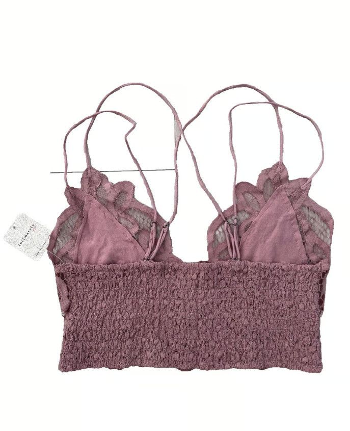 Free People Intimately Free People Adella Bralette Lace Ballet ( L ) Size ONE SIZE - 4 Thumbnail