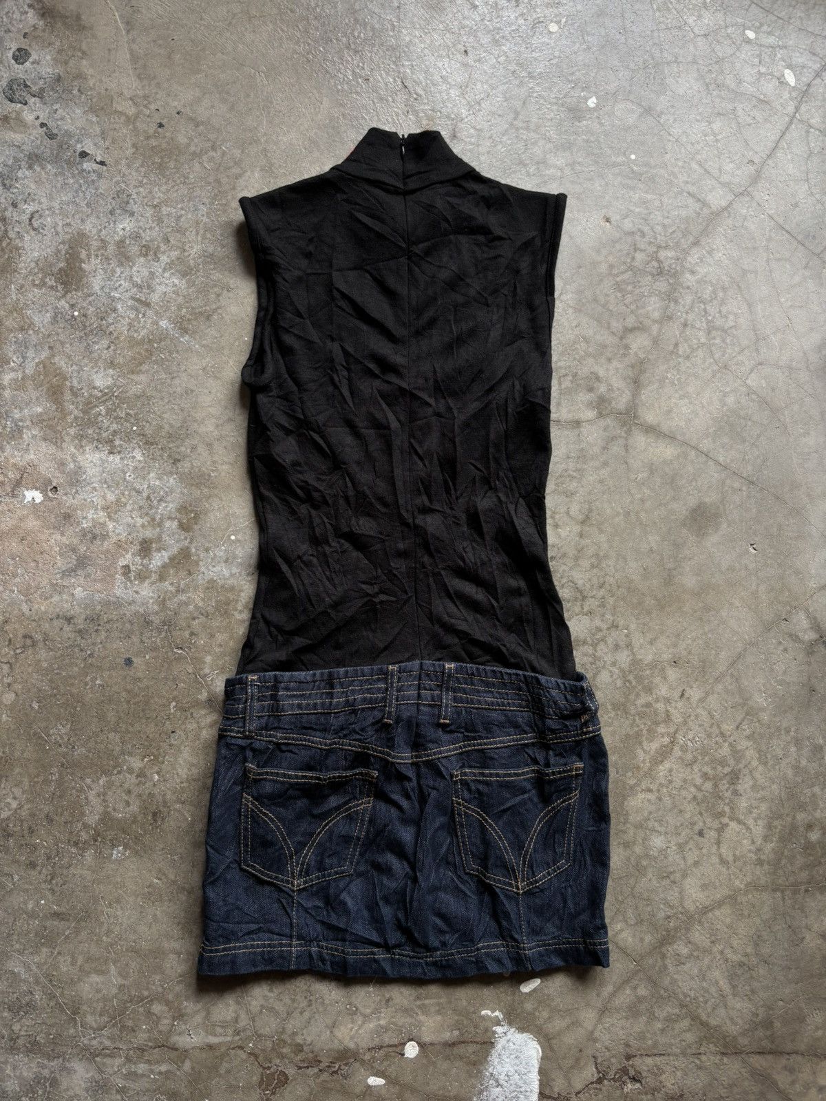 Dolce & Gabbana Dolce & gabbana skirt jeans jumpsuit Size 26" / US 2 / IT 38 - 2 Thumbnail