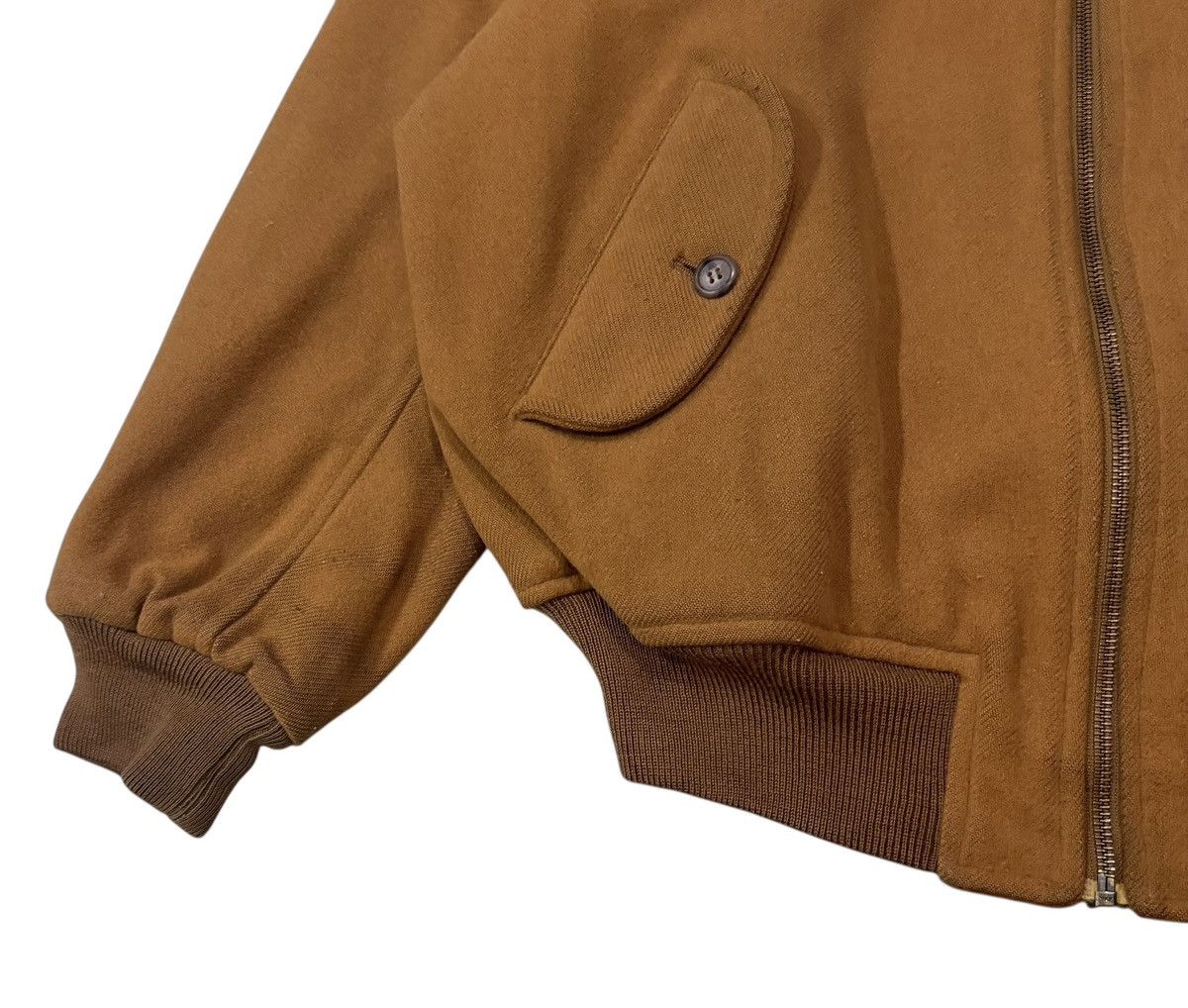Japanese Brand Vintage Mayson Grey Wool Varsity Bomber Jacket Size US M / EU 48-50 / 2 - 12 Thumbnail