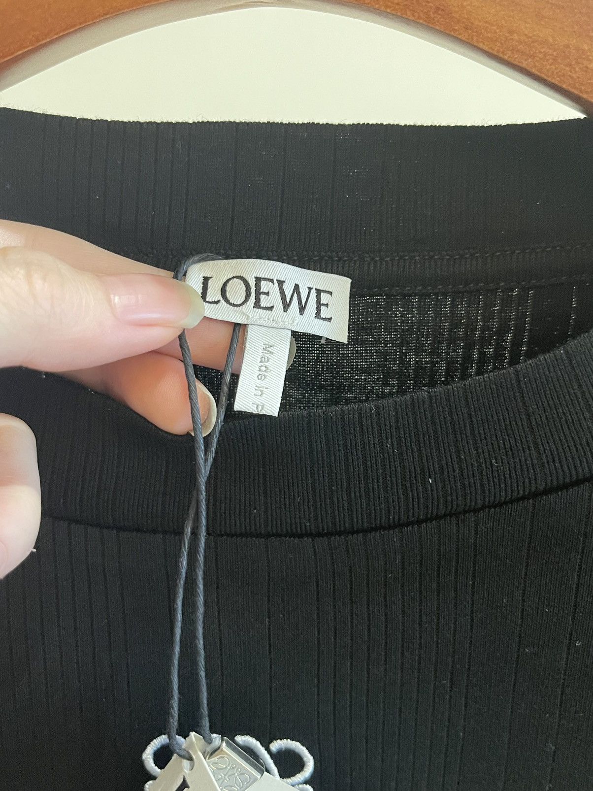 Loewe Loewe women’s cotton cropped top Size S / US 4 / IT 40 - 2 Thumbnail