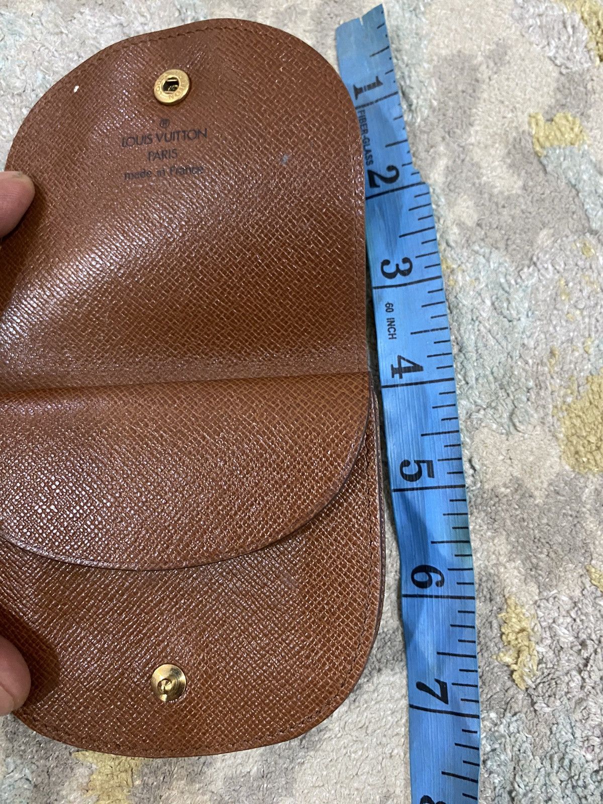 Vintage LOUIS VUITTON LV Porte Monnaie Guze Coin Purse Monogram Size ONE SIZE - 6 Thumbnail