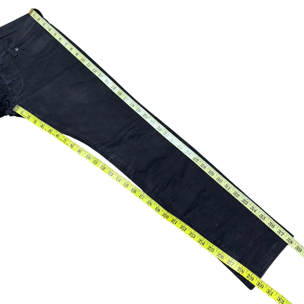 DISCOVERED Discovered Black Denim Skinny Jeans Honeycomb Size US 30 / EU 46 - 23 Thumbnail