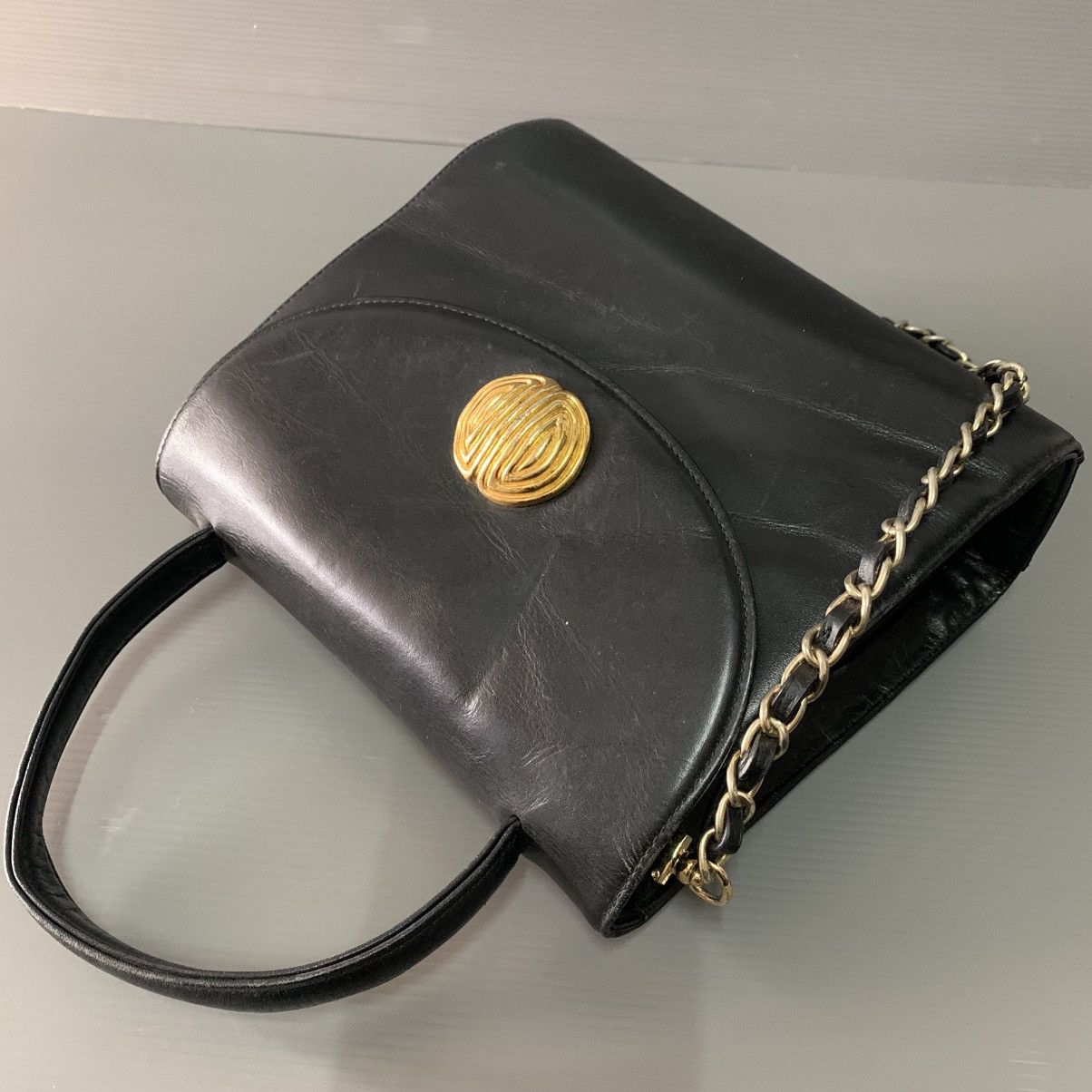 Givenchy Givenchy Black Leather Kelly Top Bag Size ONE SIZE - 5 Thumbnail
