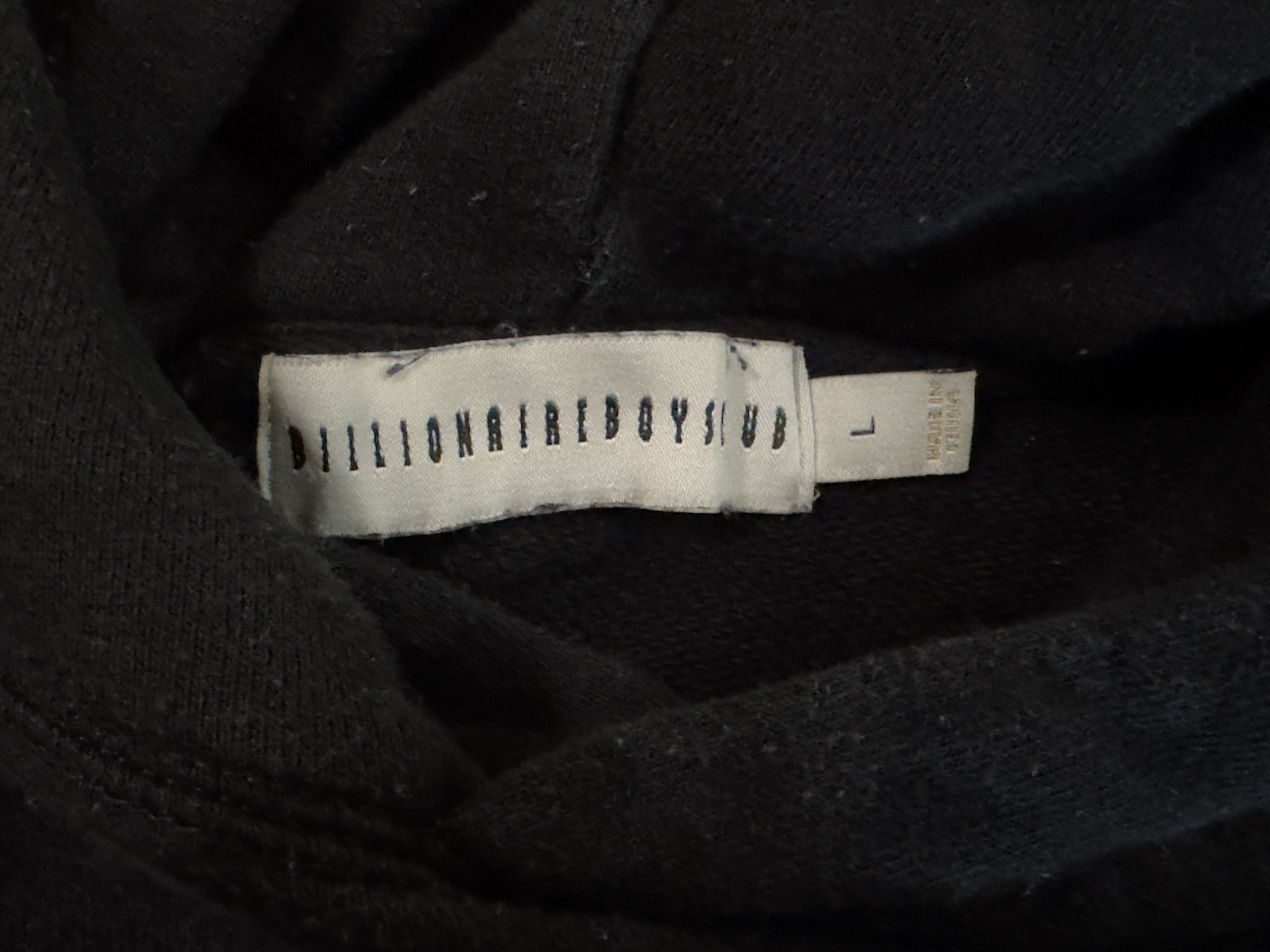 Billionaire Boys Club Billionaire Boys Club Black Small Arch Logo Hoodie Size US L / EU 52-54 / 3 - 7 Thumbnail