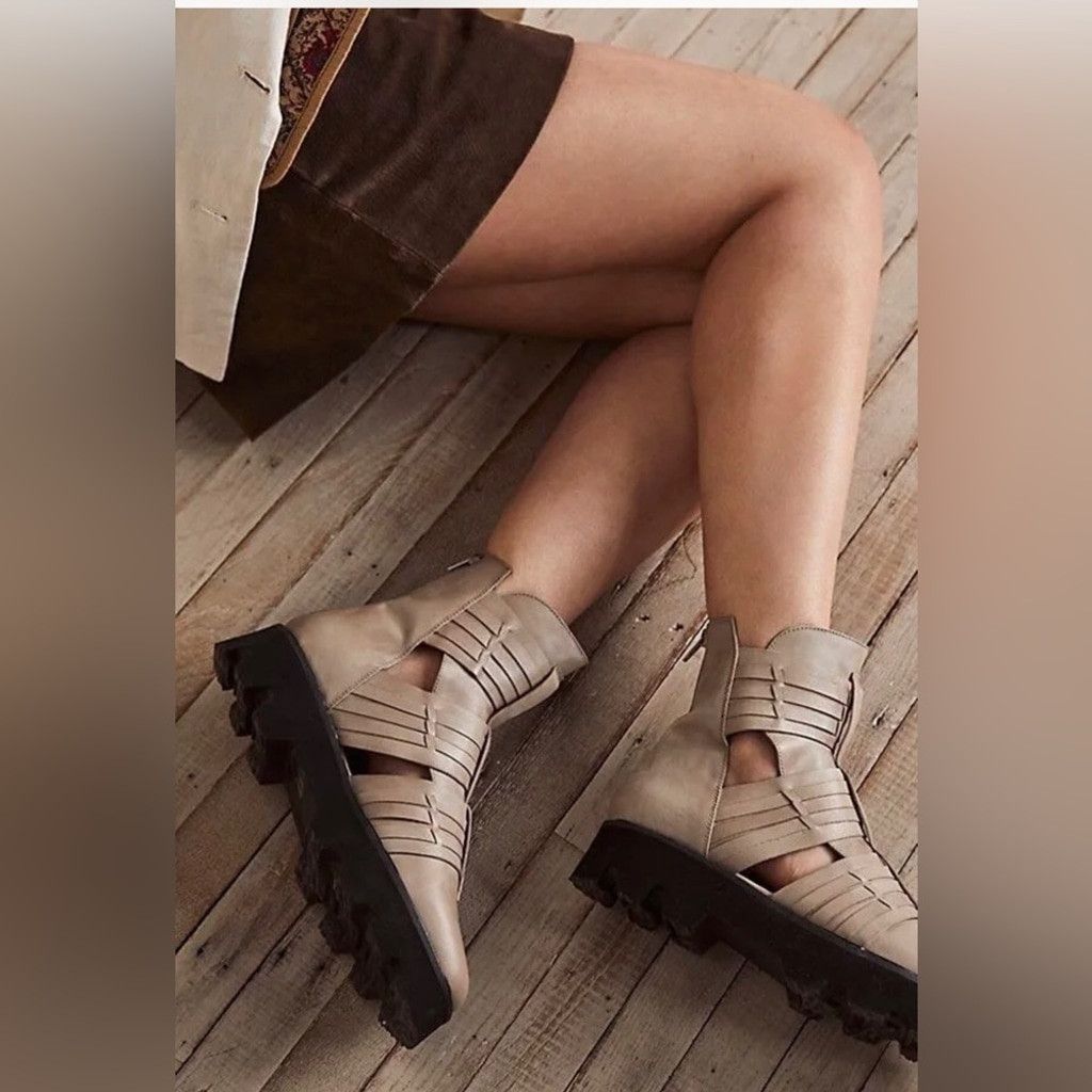 Free People Free People Hydra Huarache Lug Boots . Sh5 $198 Size US 7 / IT 37 - 2 Thumbnail